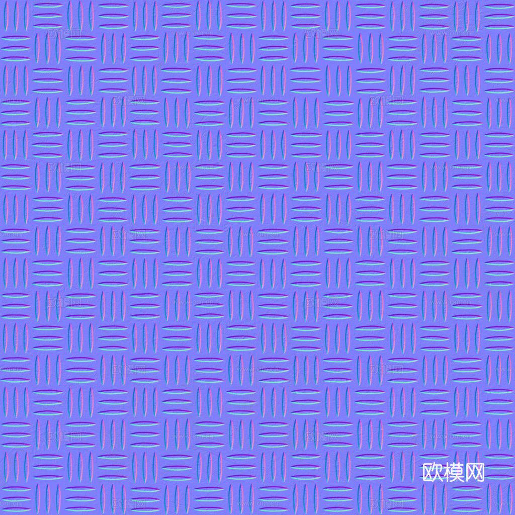 无缝压花金属板铁板钢板 PBR材质贴图 1k