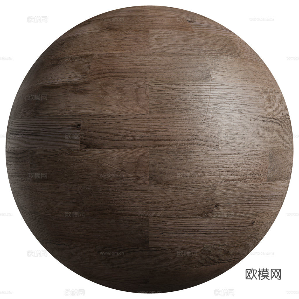 无缝木地板工字铺 PBR材质贴图 1k