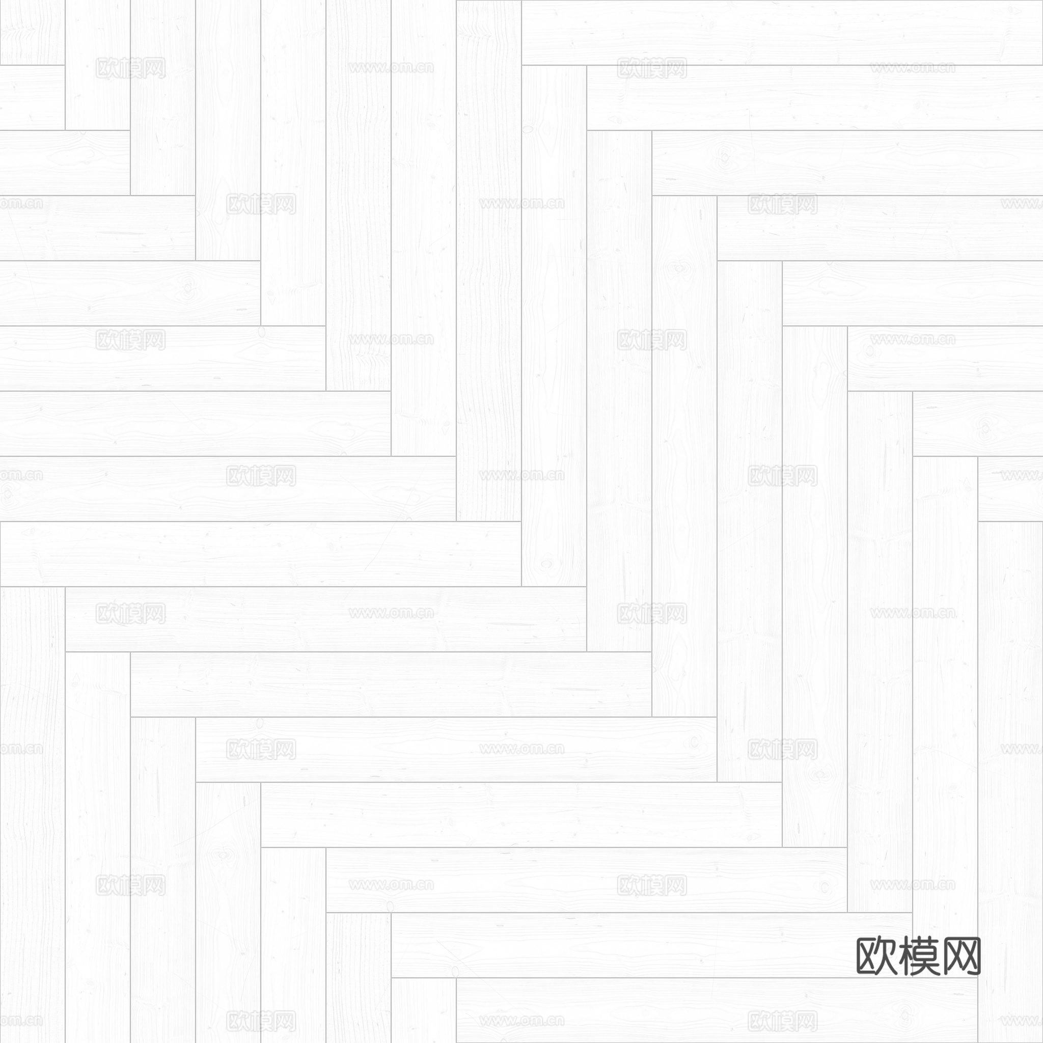 无缝木地板人字铺 PBR材质贴图 2k
