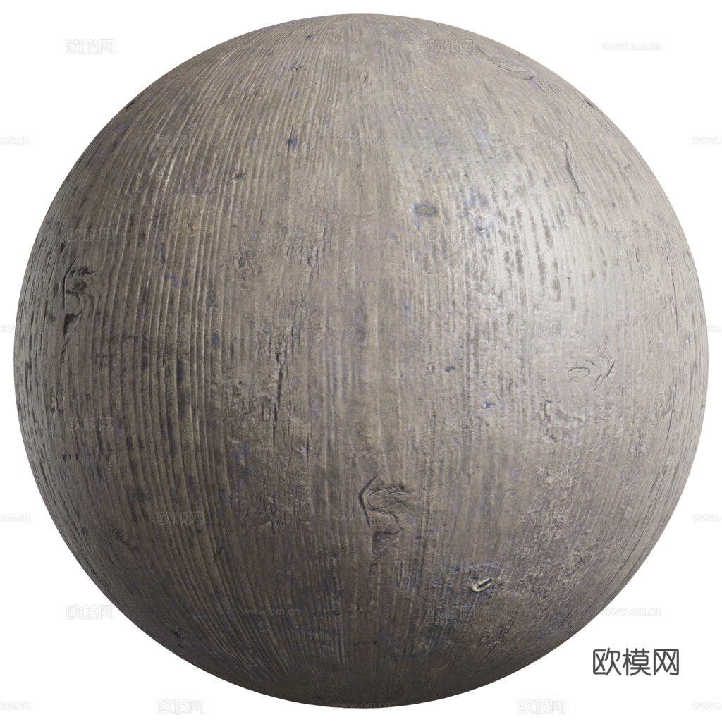 无缝老旧木纹 PBR材质贴图 1k