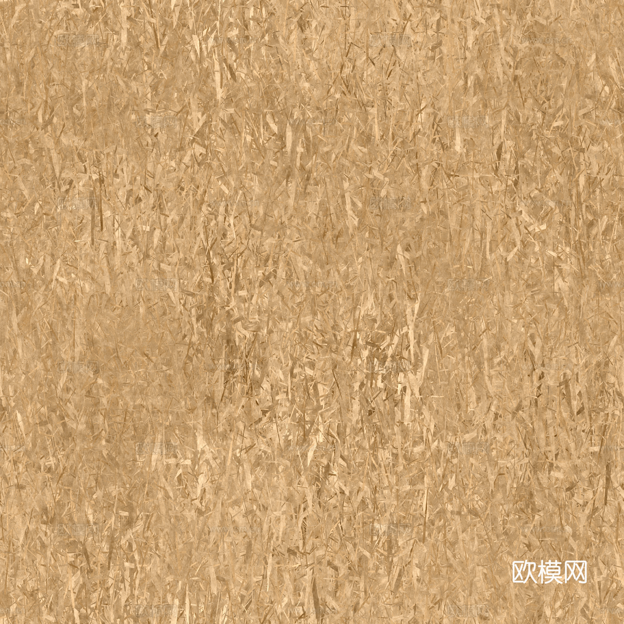 刨花板欧松板OSB板 PBR材质贴图 2k