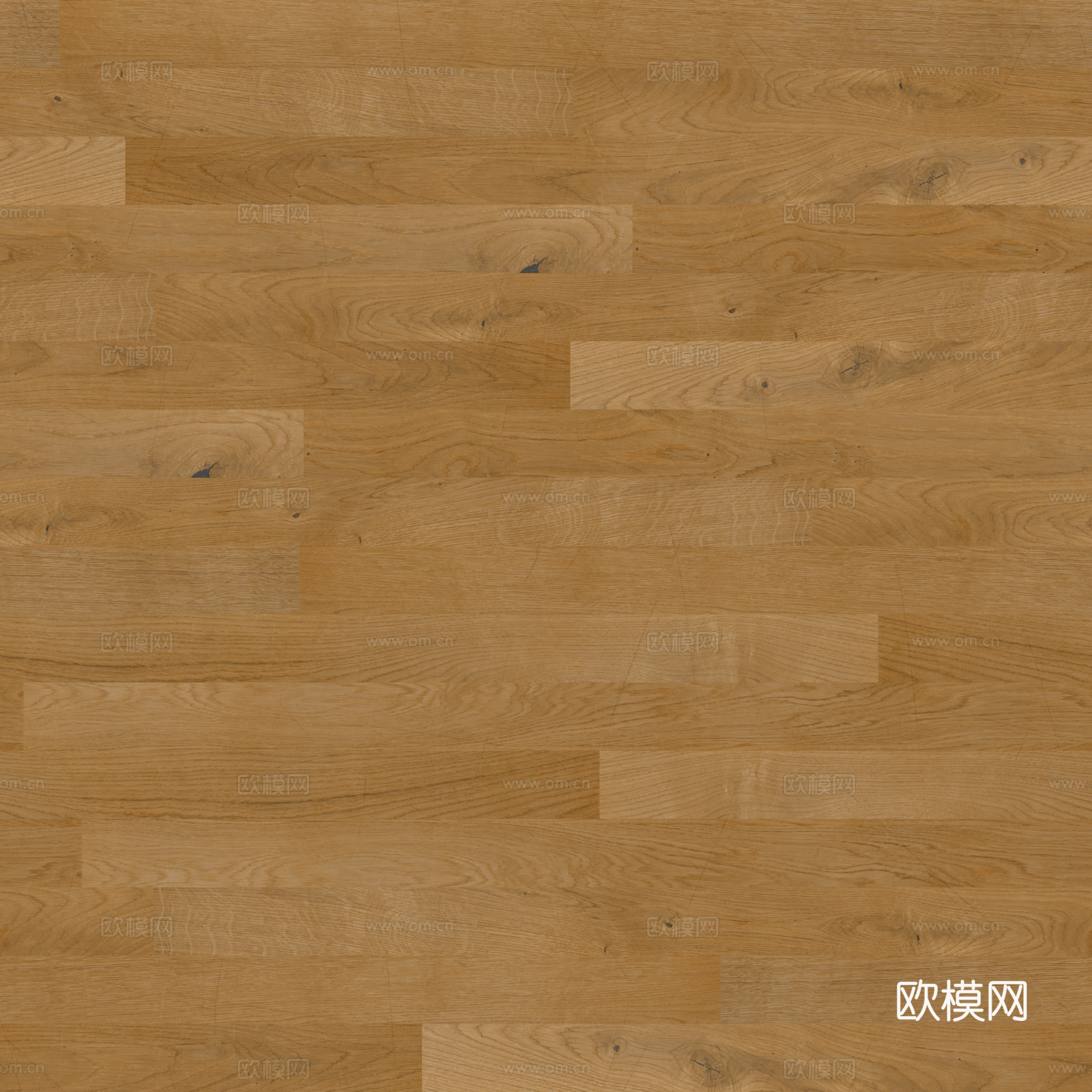 无缝木地板工字铺 PBR材质贴图 2k