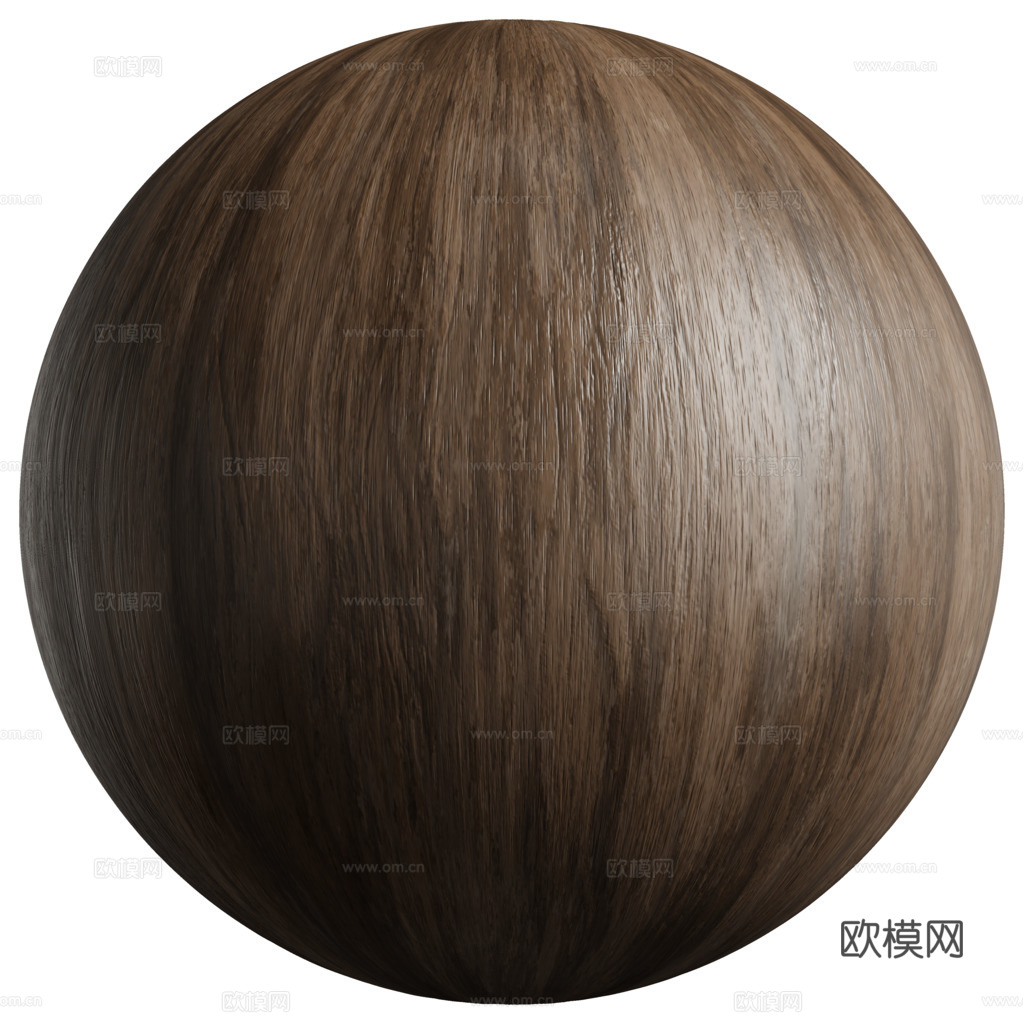 无缝木纹 PBR材质贴图 2k
