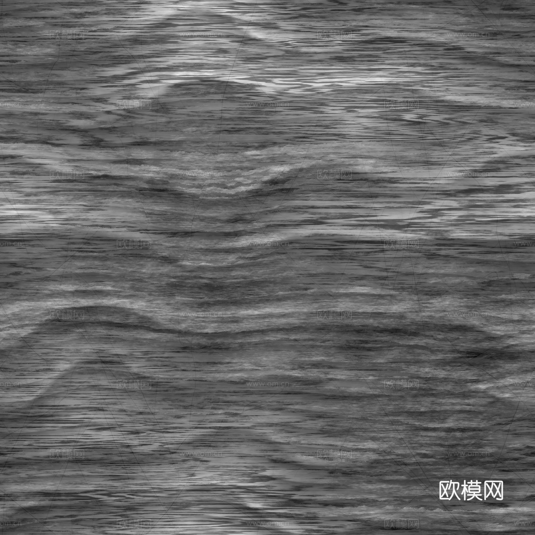 无缝木纹 PBR材质贴图 2k