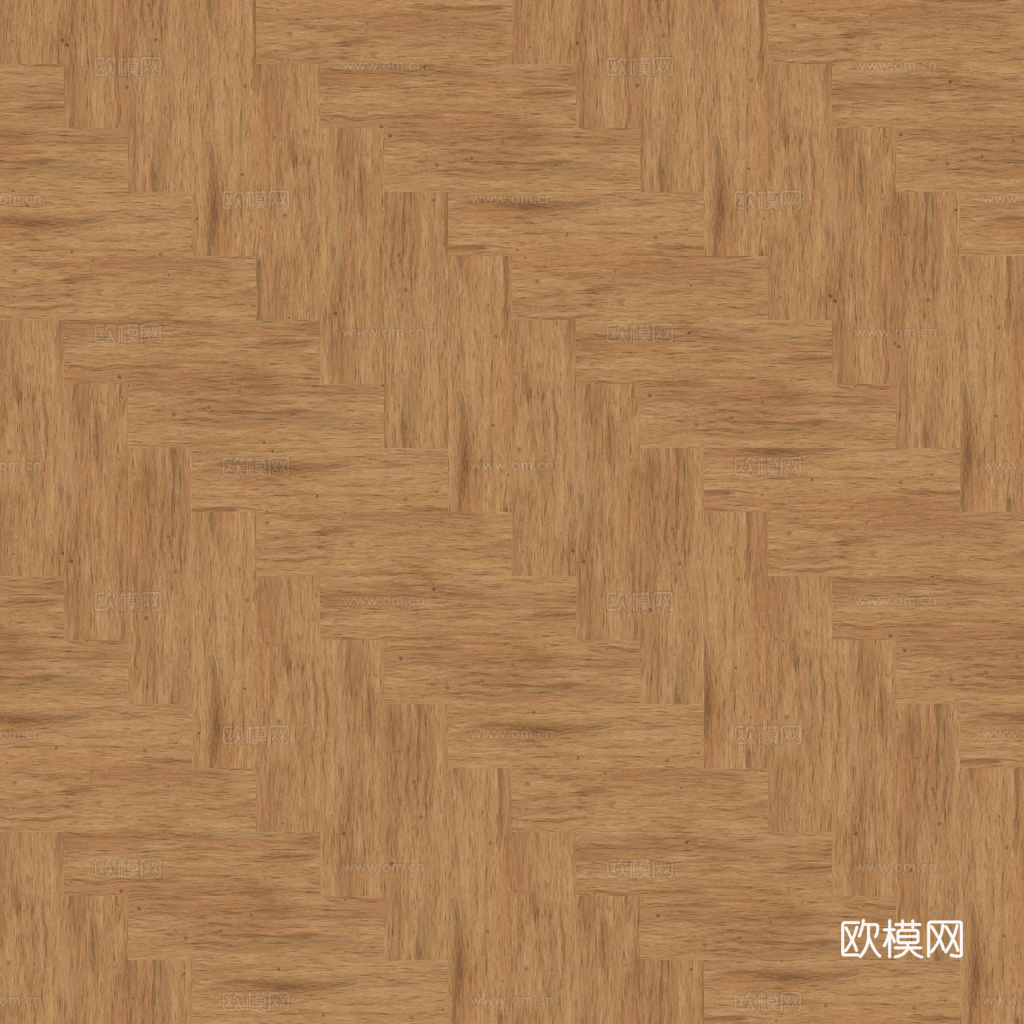 无缝木地板人字铺 PBR材质贴图 1k