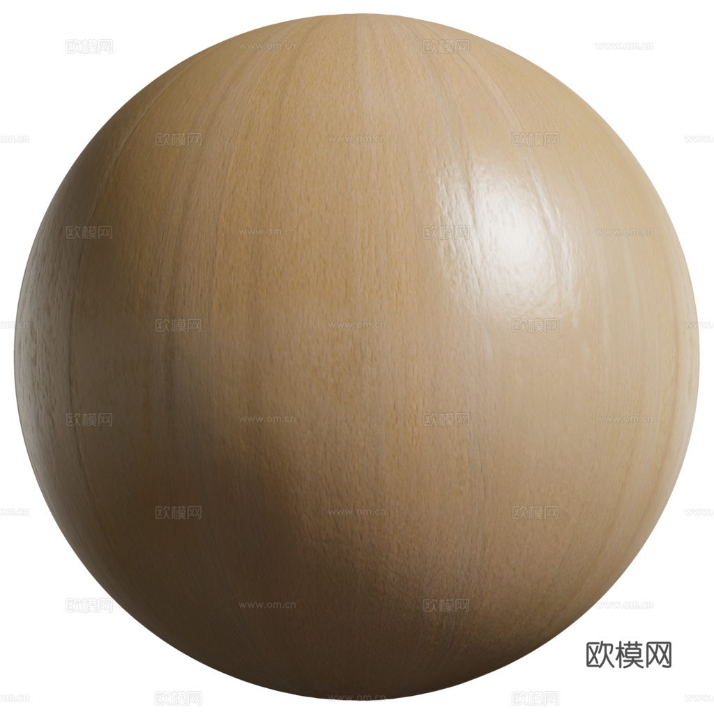 无缝木纹 PBR材质贴图 1k