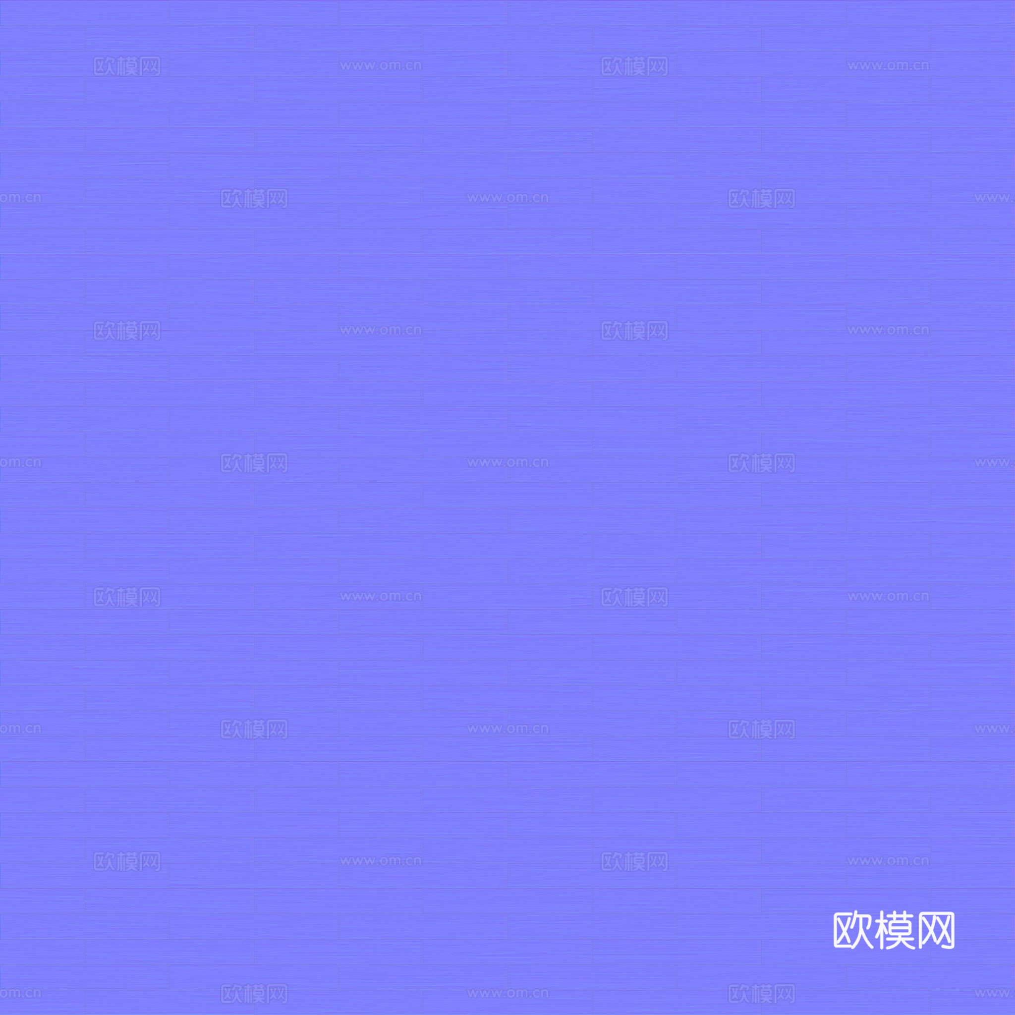 无缝木地板工字铺 PBR材质贴图 2k