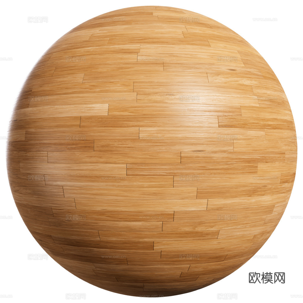 无缝木地板工字铺 PBR材质贴图 2k