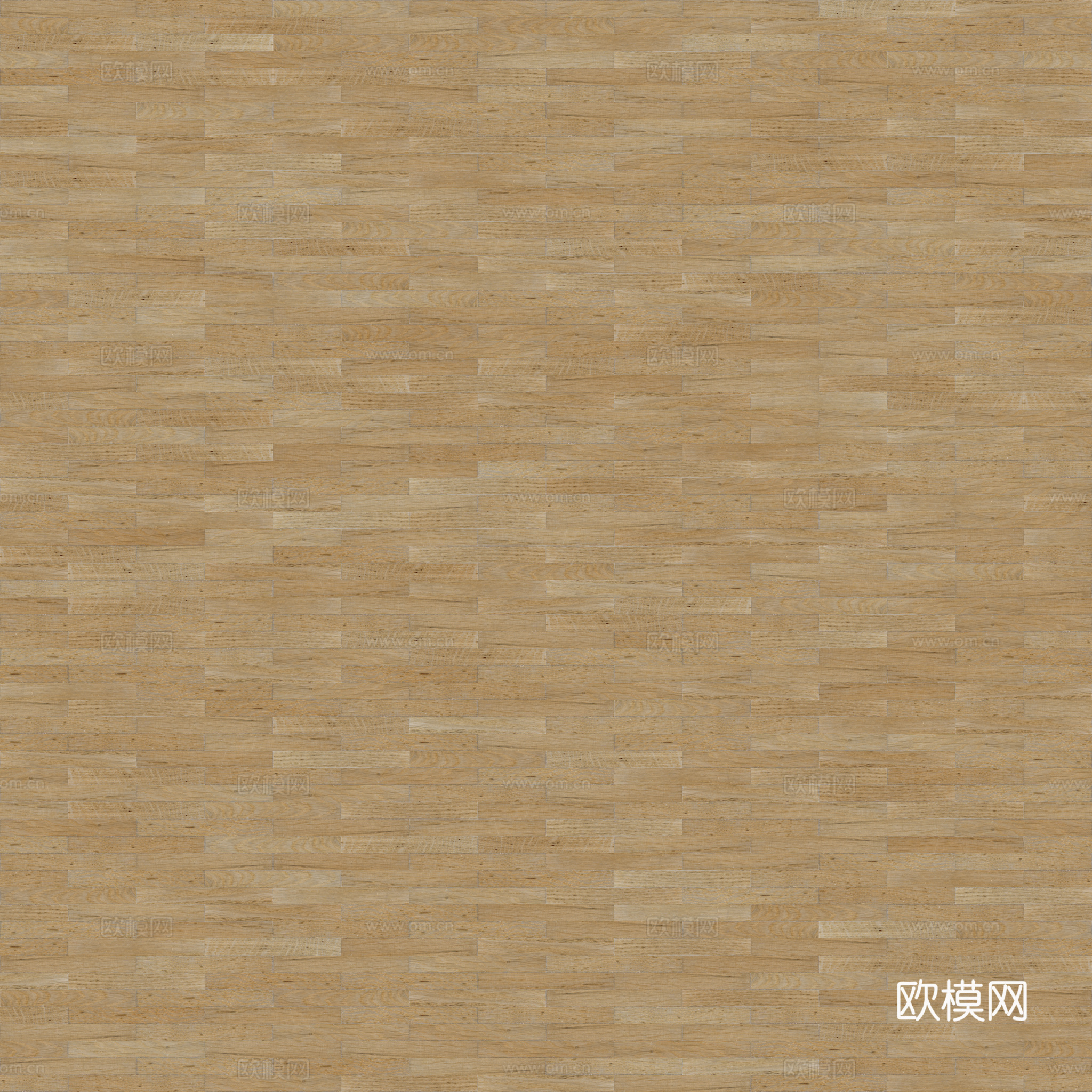 无缝木地板工字铺 PBR材质贴图 2k