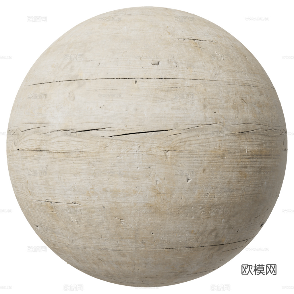无缝老旧木纹 PBR材质贴图 1k