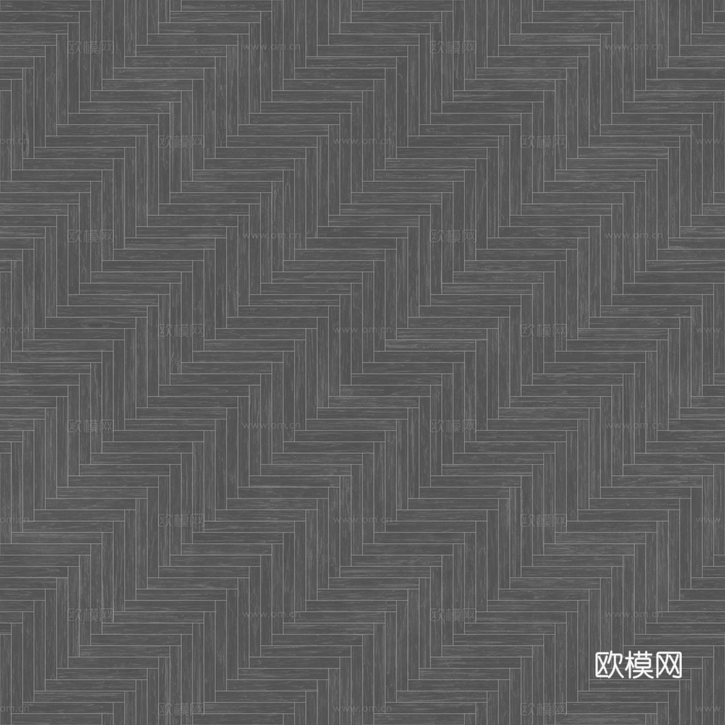无缝木地板人字铺 PBR材质贴图 1k