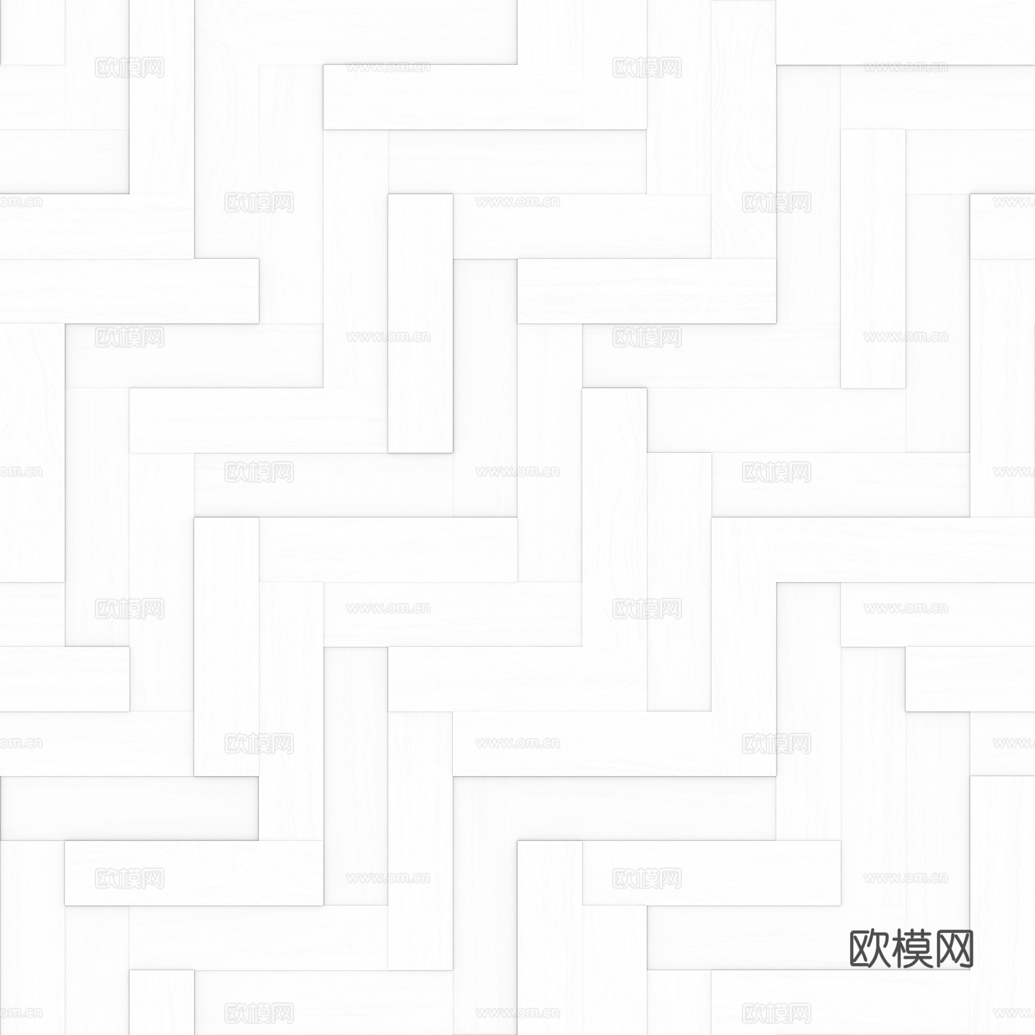 无缝木地板人字铺 PBR材质贴图 2k