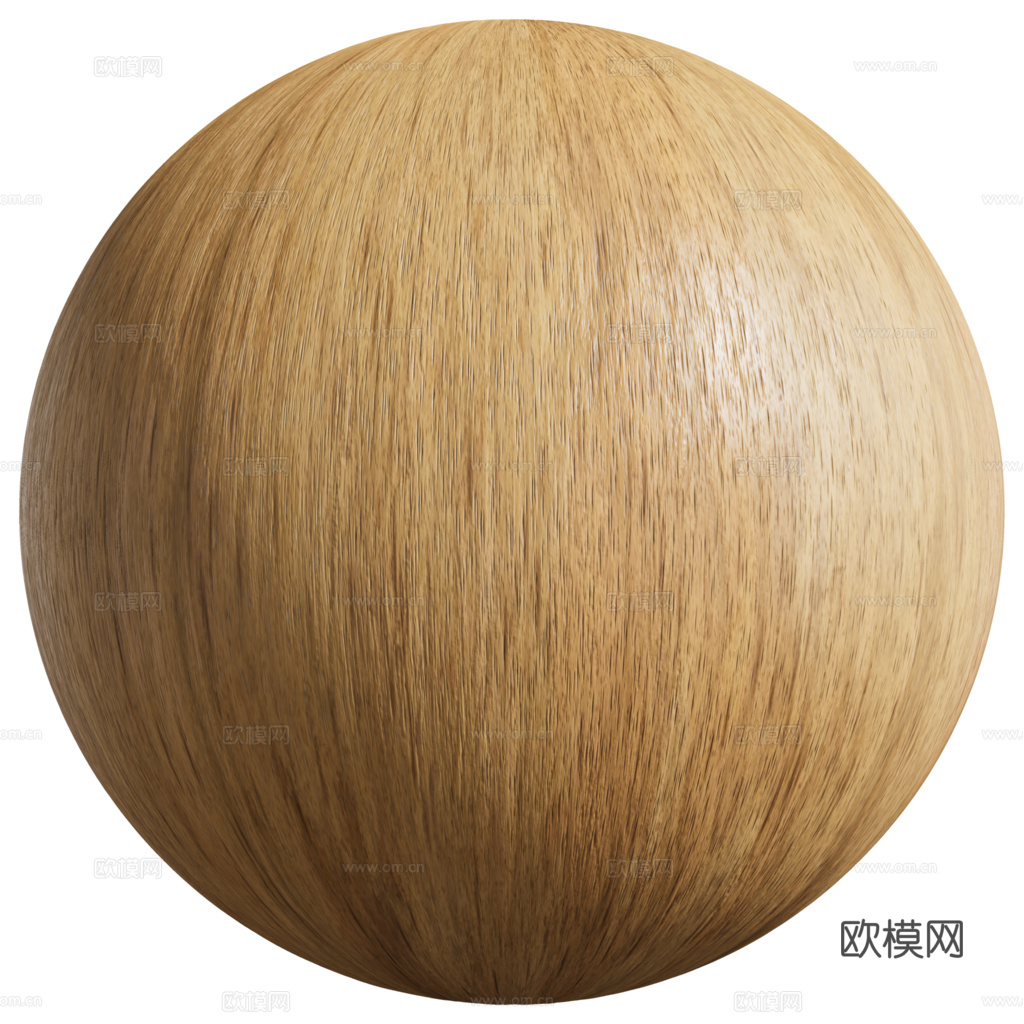 无缝粗糙木纹 PBR材质贴图 2k