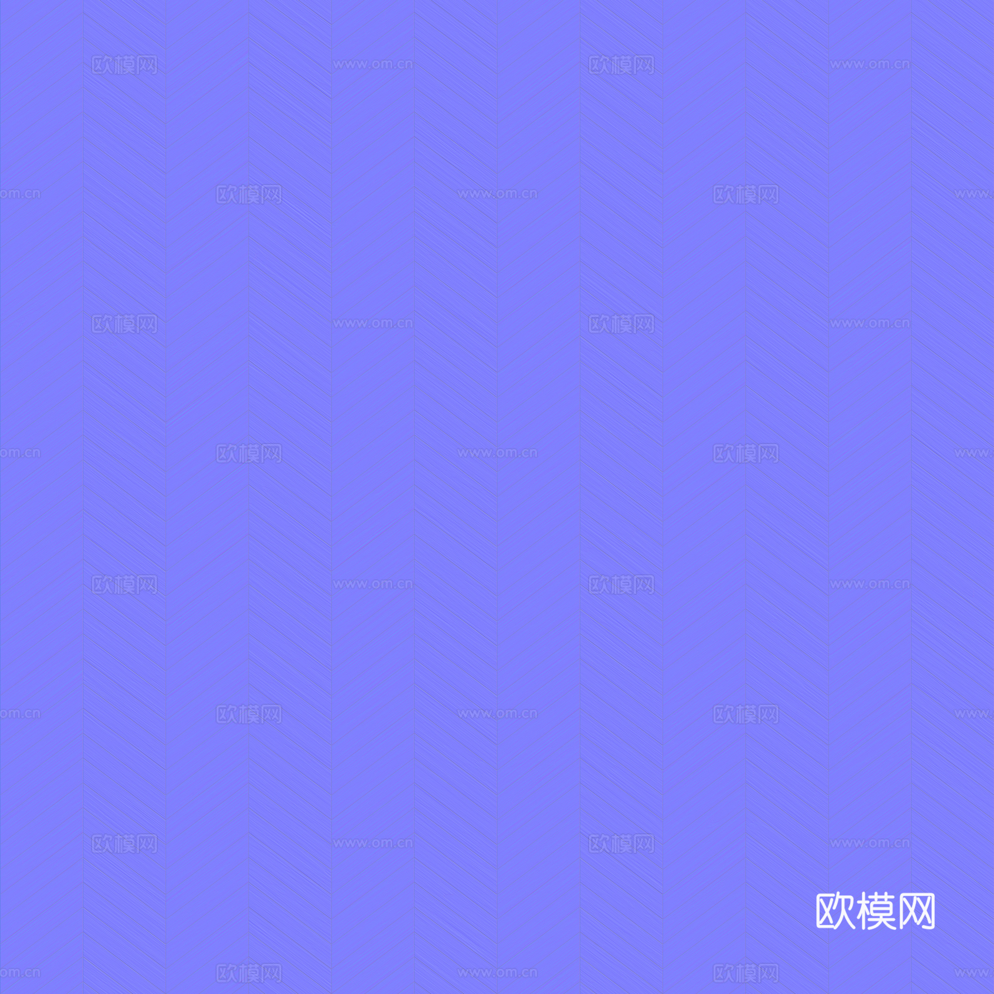 无缝木地板鱼骨铺 PBR材质贴图 2k