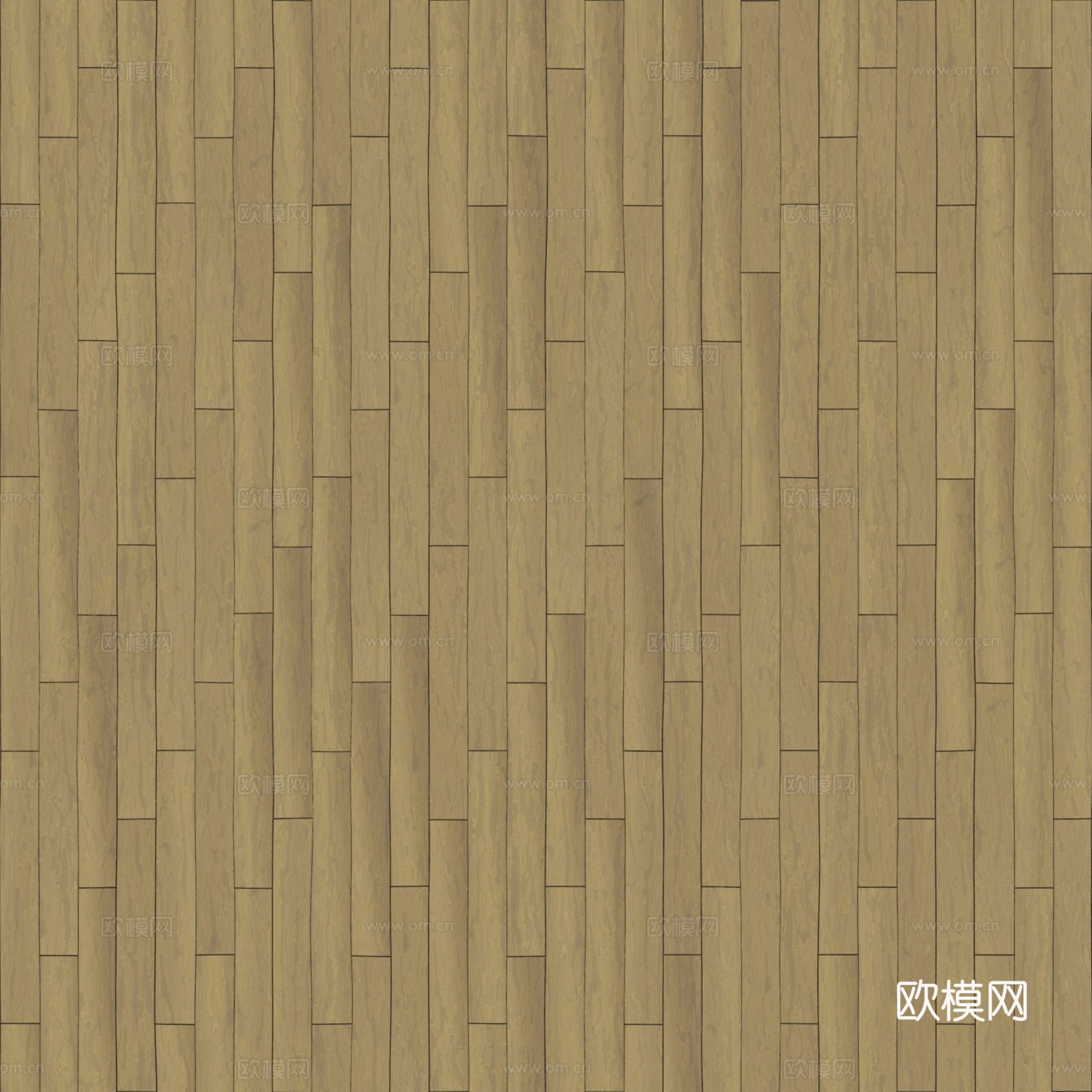 无缝木地板工字铺 PBR材质贴图 2k