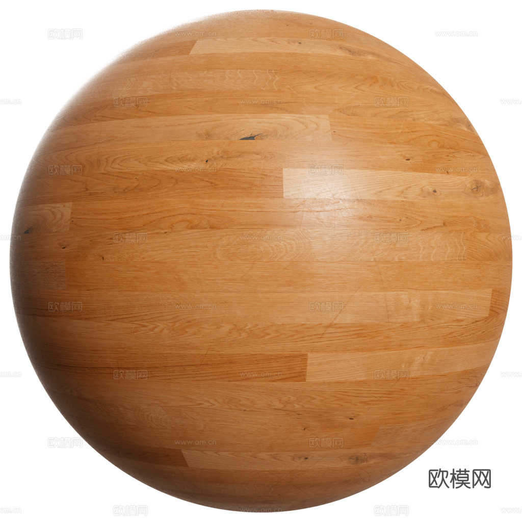 无缝木地板工字铺 PBR材质贴图 2k