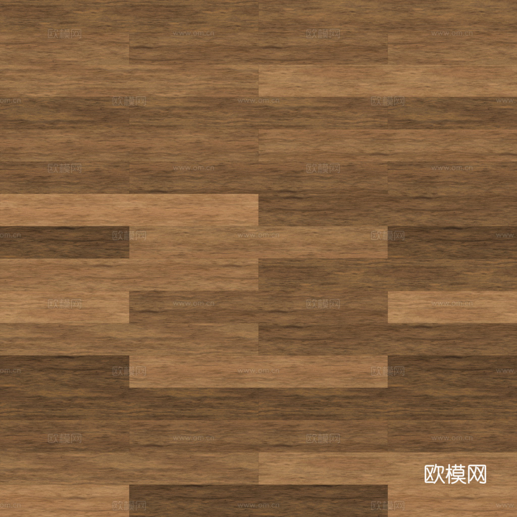 无缝木地板工字铺 PBR材质贴图 1k