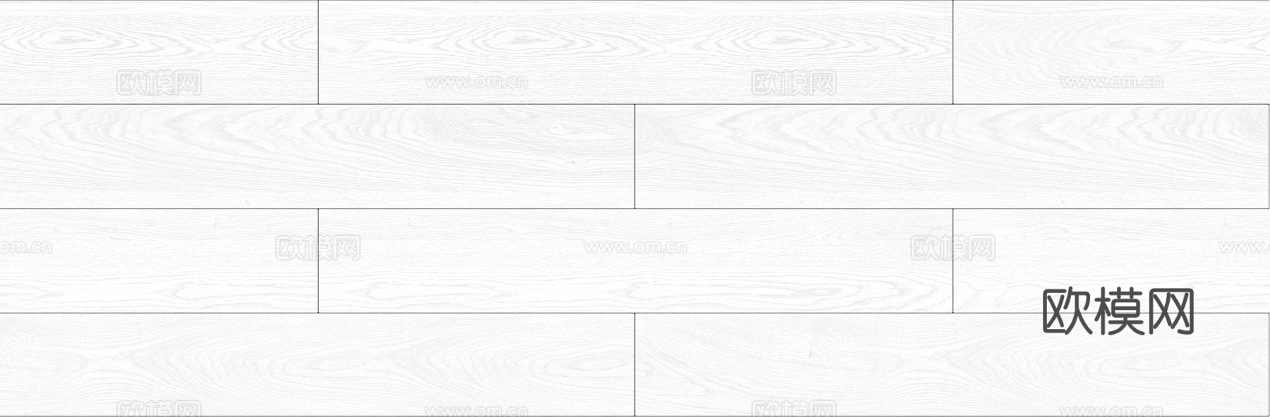 无缝木地板工字铺 PBR材质贴图 2k