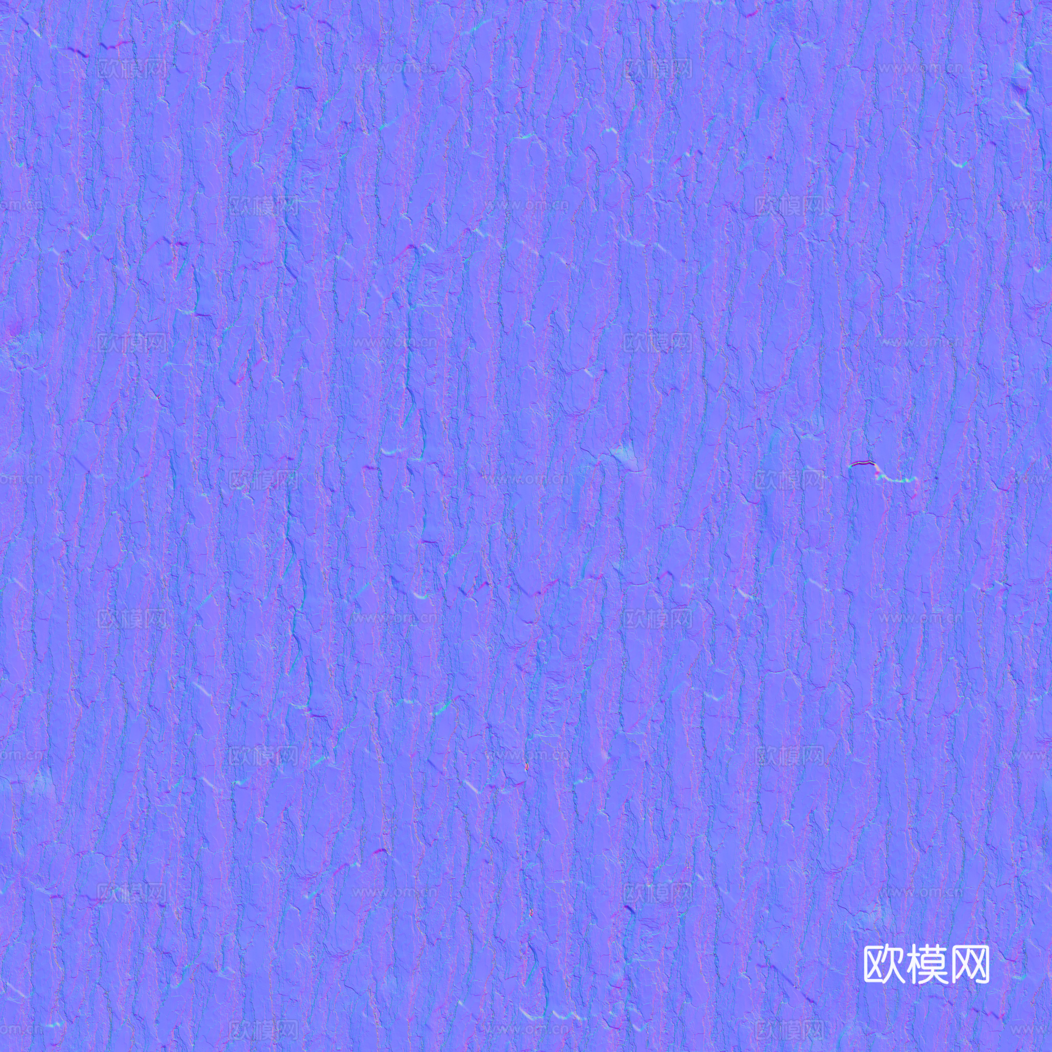 树皮 PBR材质贴图 2k