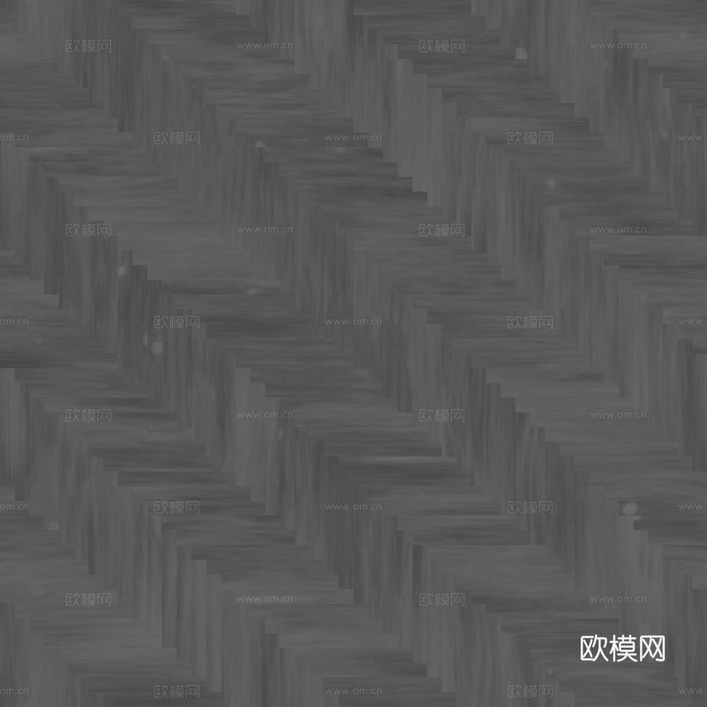 无缝木地板人字铺 PBR材质贴图 1k