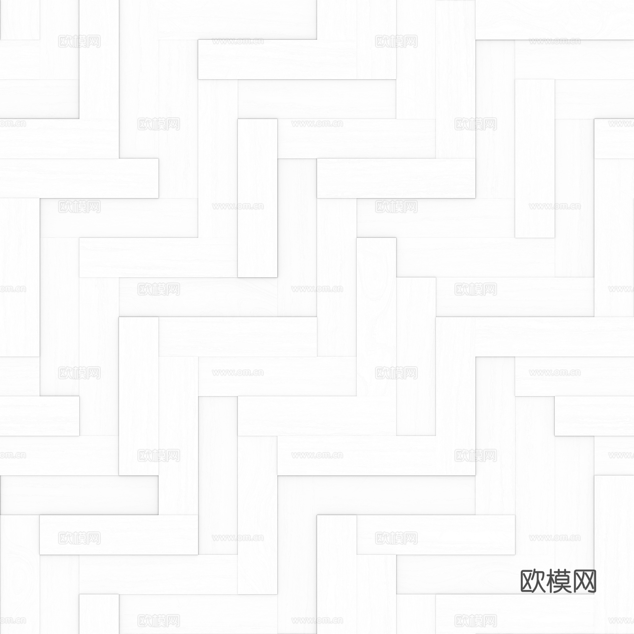 无缝木地板人字铺 PBR材质贴图 2k