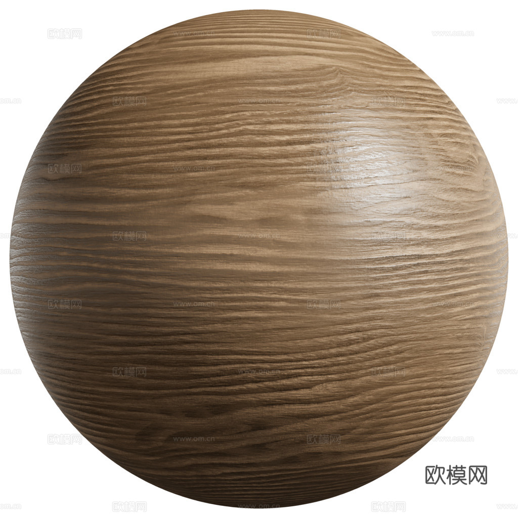 无缝木纹 PBR材质贴图 2k