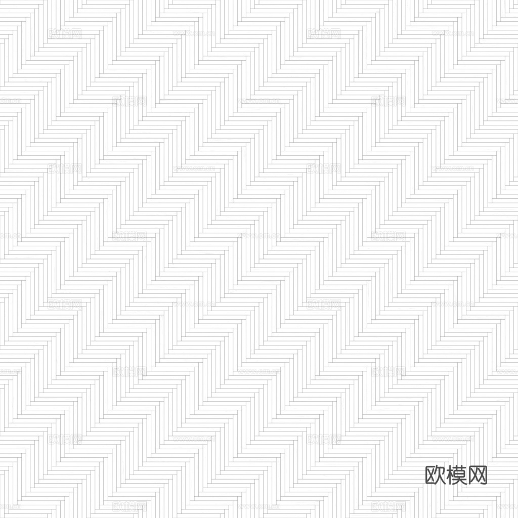 无缝木地板人字铺 PBR材质贴图 1k