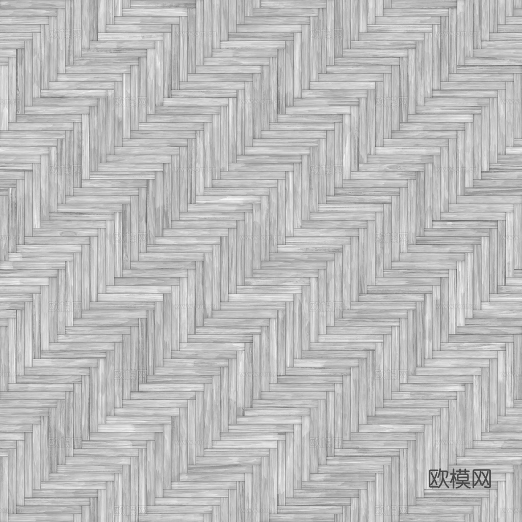 无缝木地板人字铺 PBR材质贴图 1k