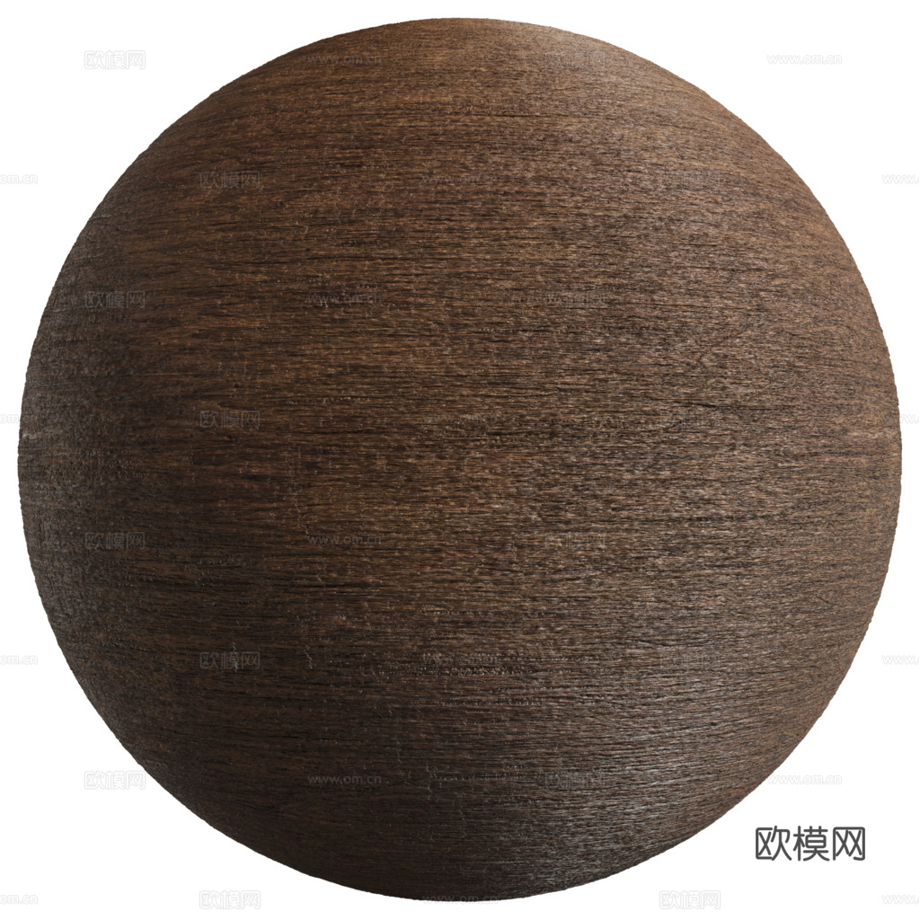 无缝老旧木纹 PBR材质贴图 1k