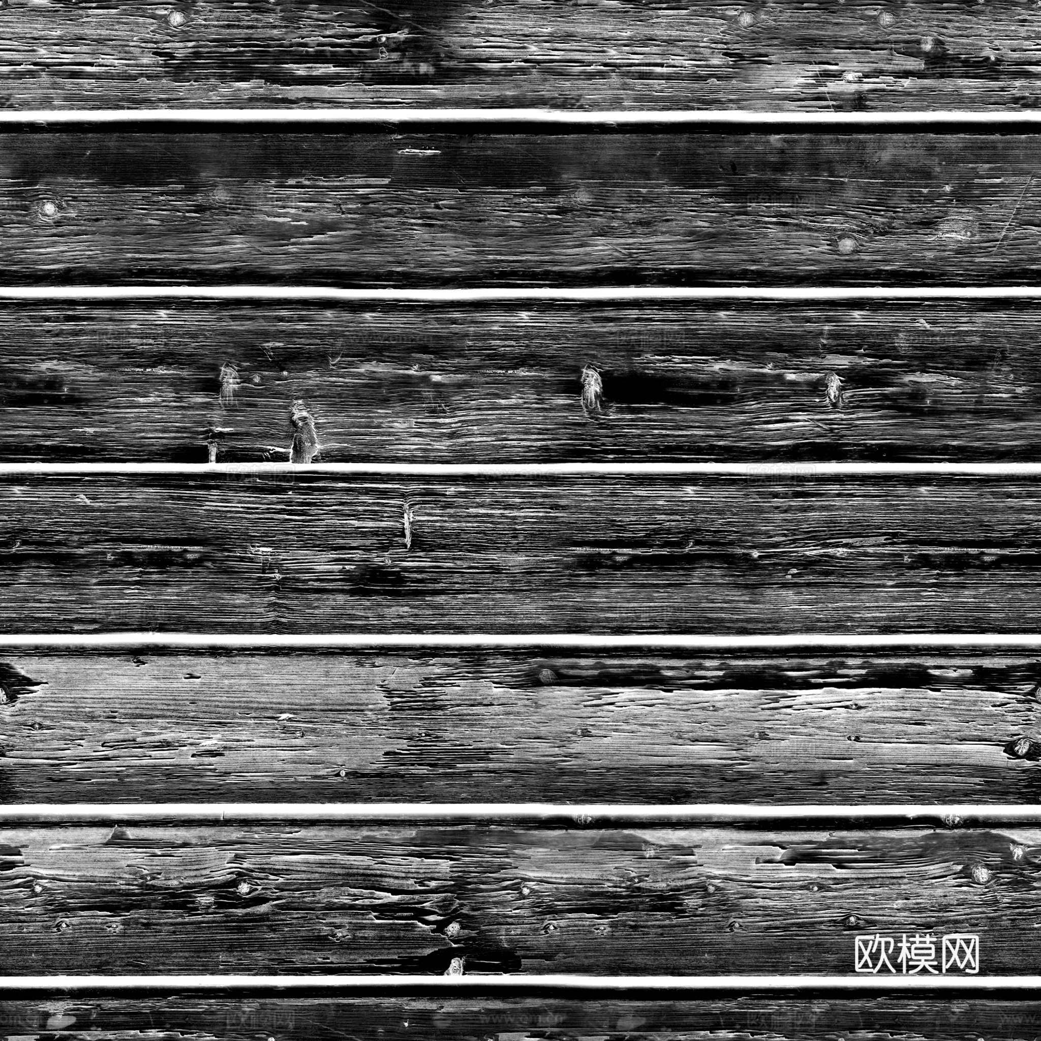 无缝木板木地板木墙板防腐木板木甲板 PBR材质贴图 2k