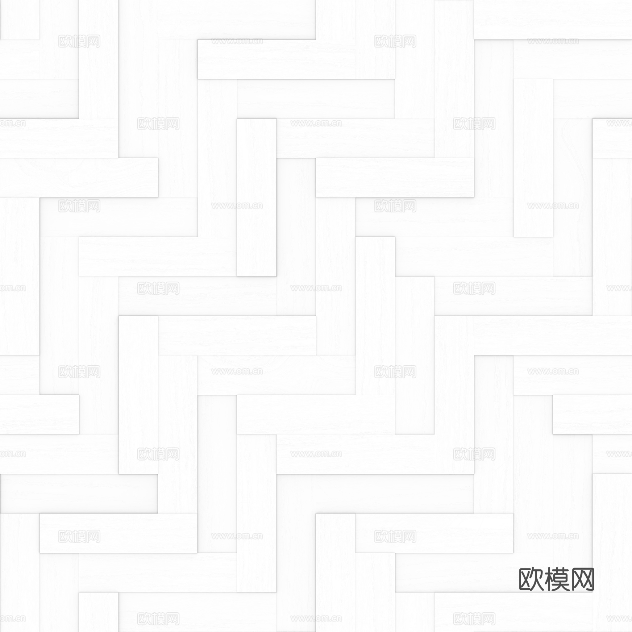 无缝木地板人字铺 PBR材质贴图 2k