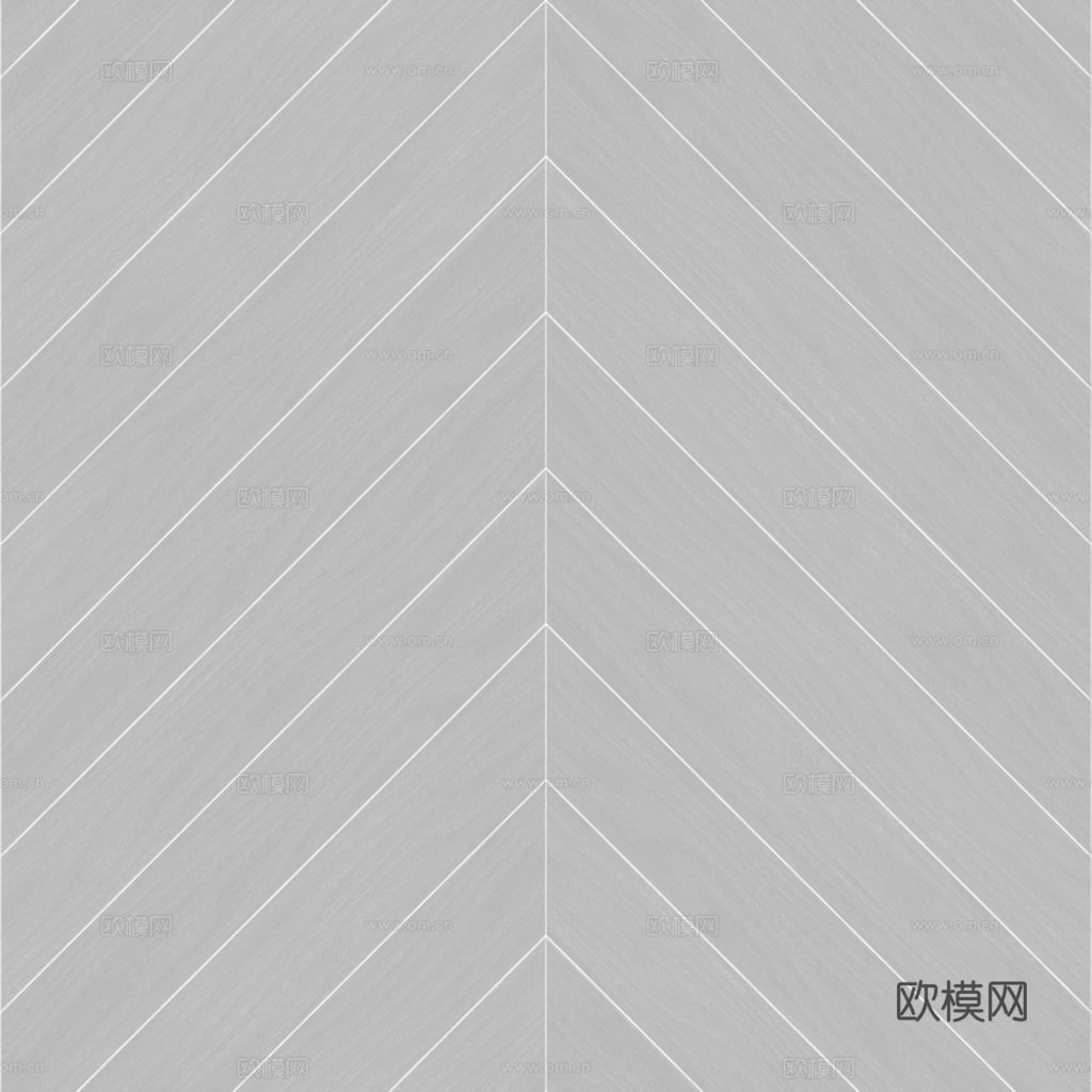 无缝木地板鱼骨铺 PBR材质贴图 1k