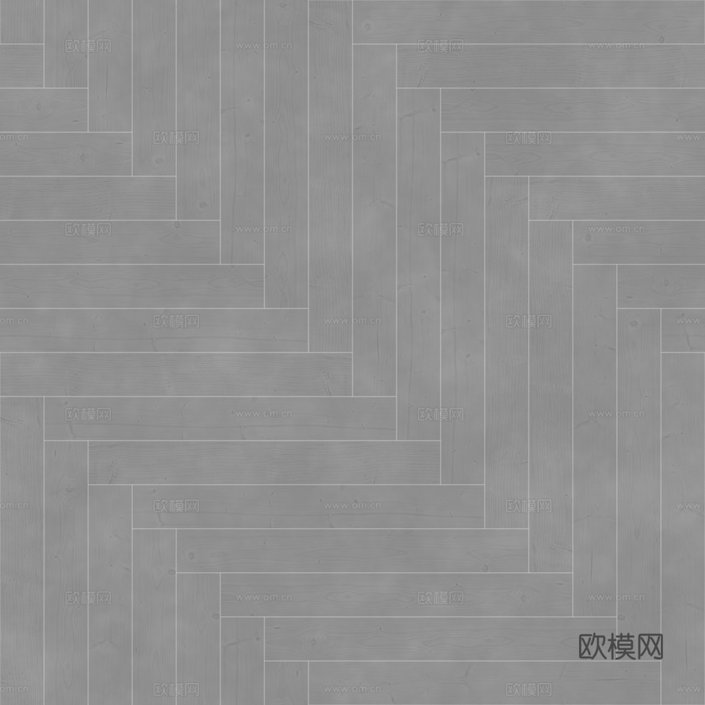 无缝木地板人字铺 PBR材质贴图 1k