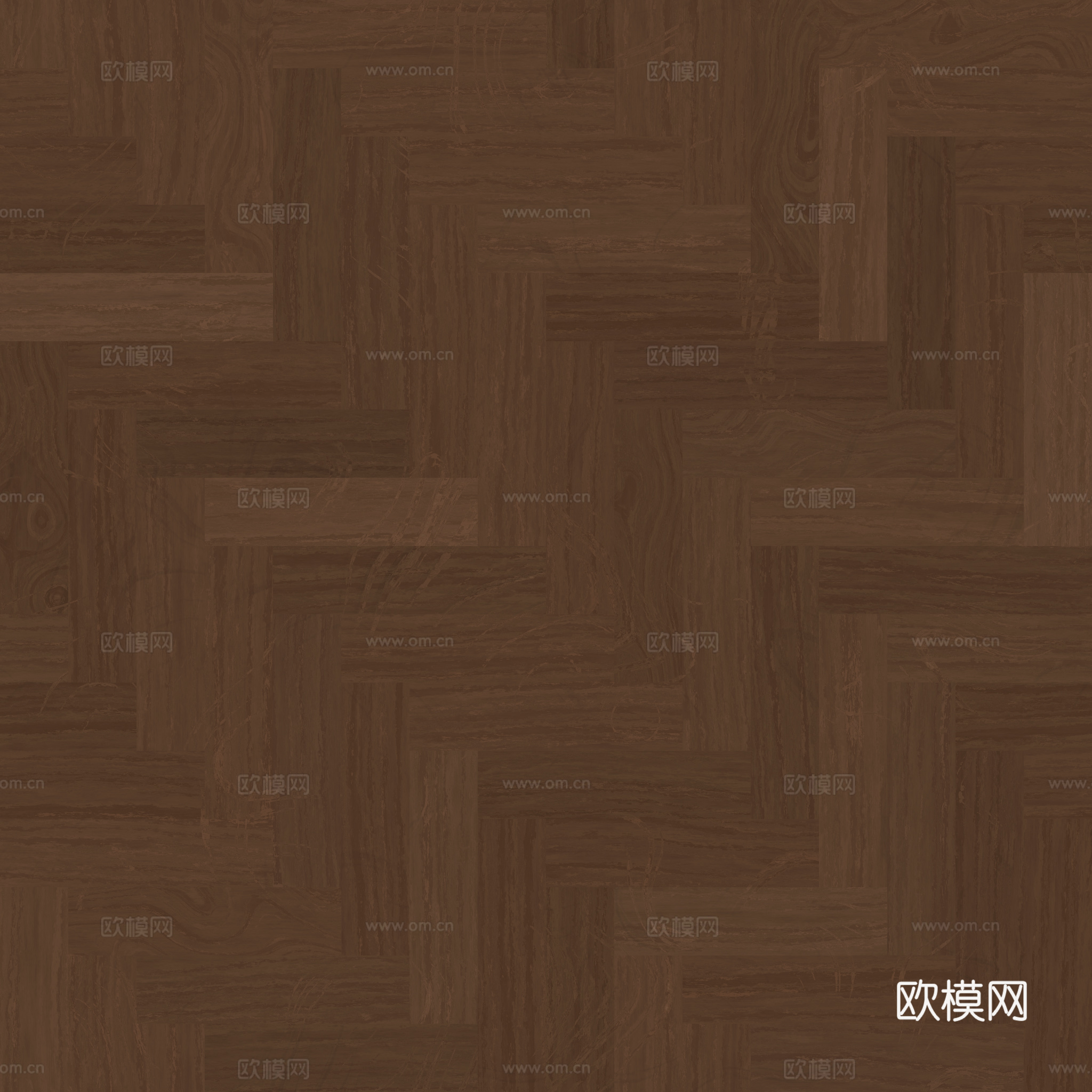 无缝木地板人字铺 PBR材质贴图 2k