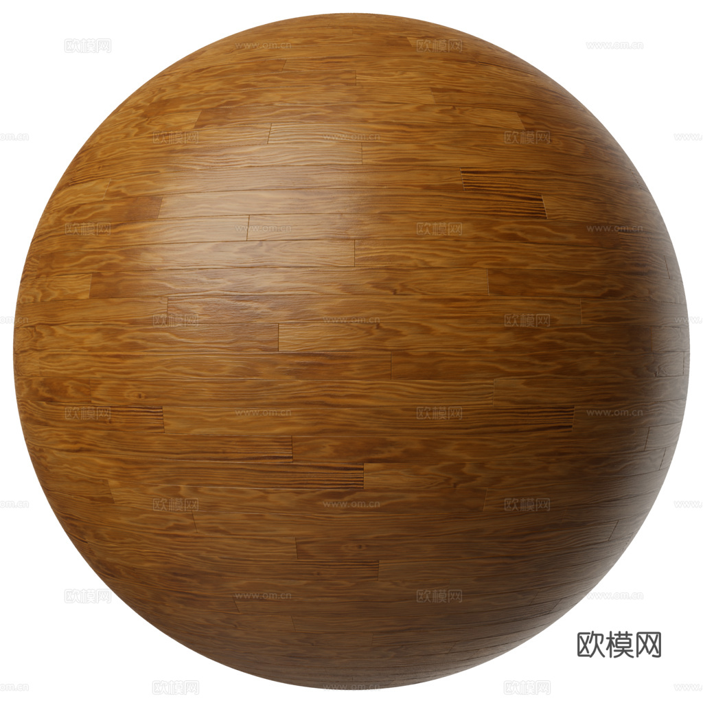 无缝木地板工字铺 PBR材质贴图 2k