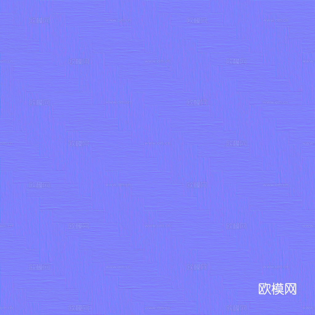 无缝木地板人字铺 PBR材质贴图 1k