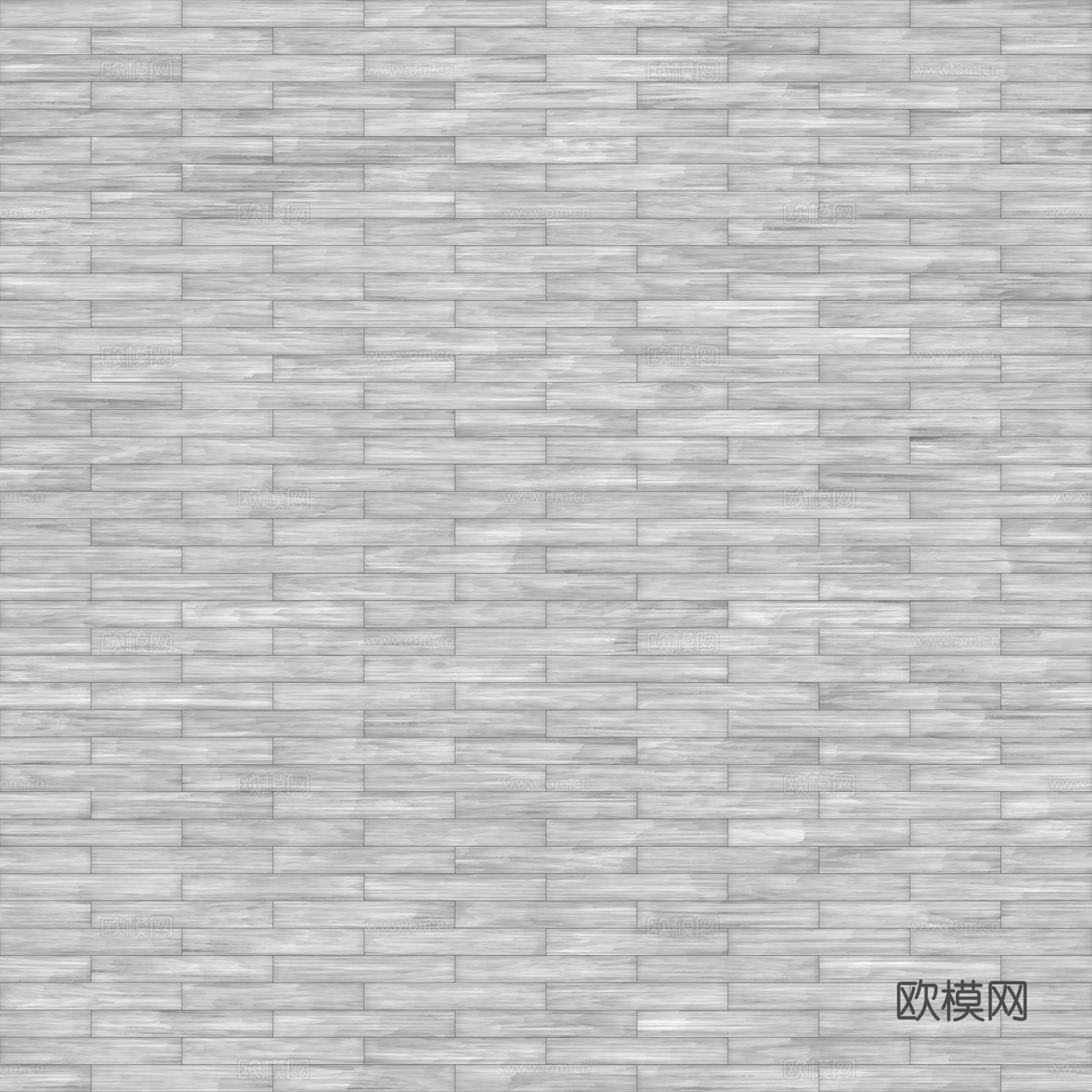 无缝木地板工字铺 PBR材质贴图 2k