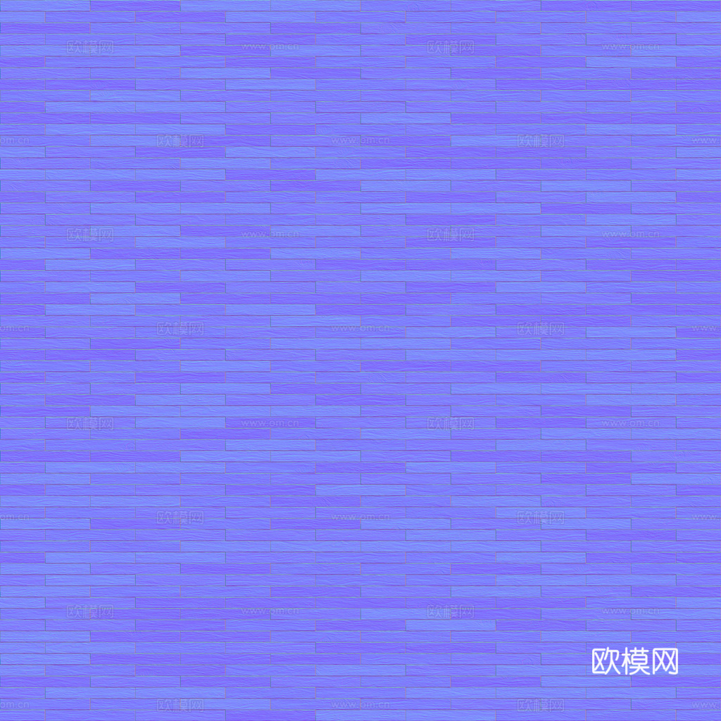 无缝木地板工字铺 PBR材质贴图 1k