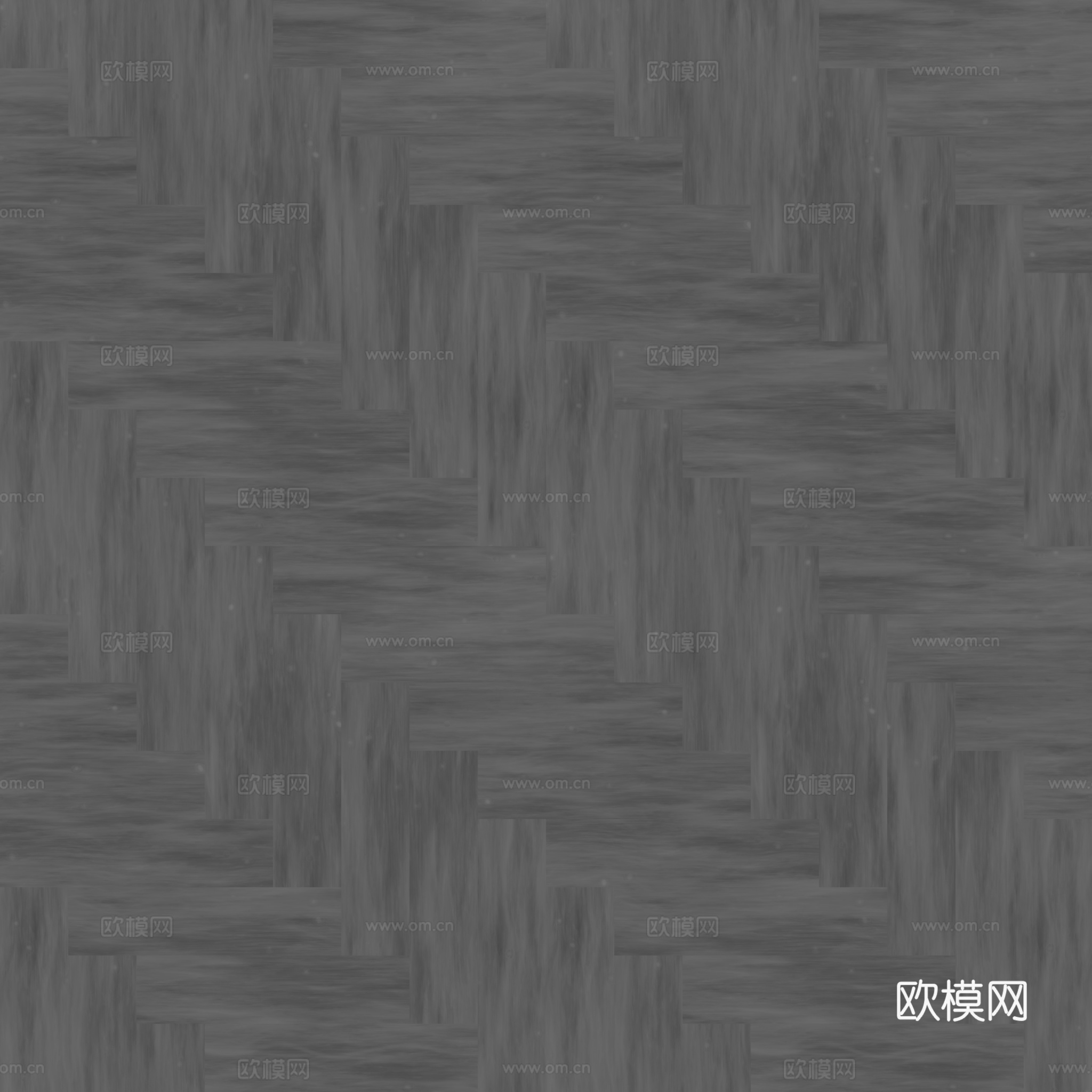 无缝木地板人字铺 PBR材质贴图 2k
