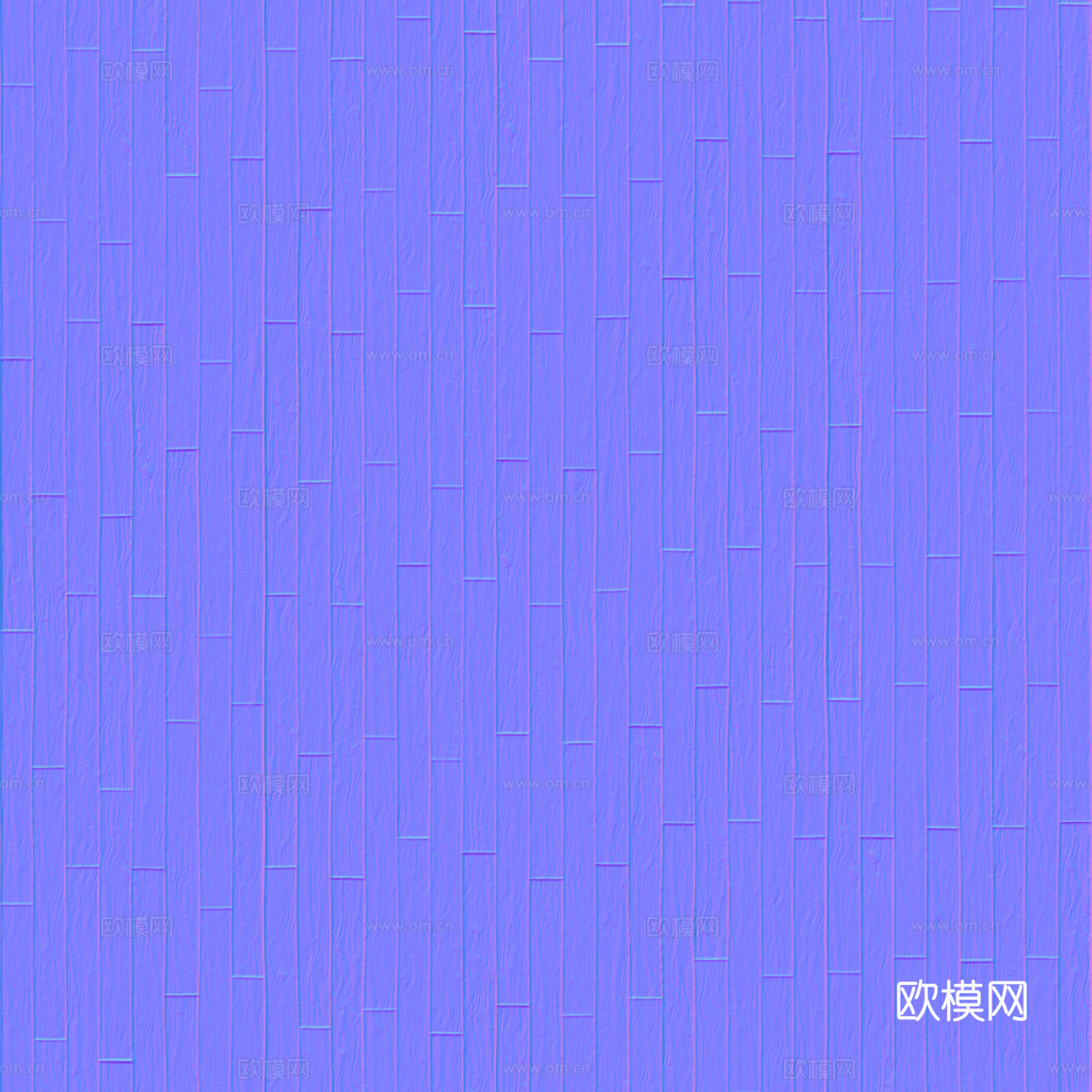 无缝木地板工字铺 PBR材质贴图 2k