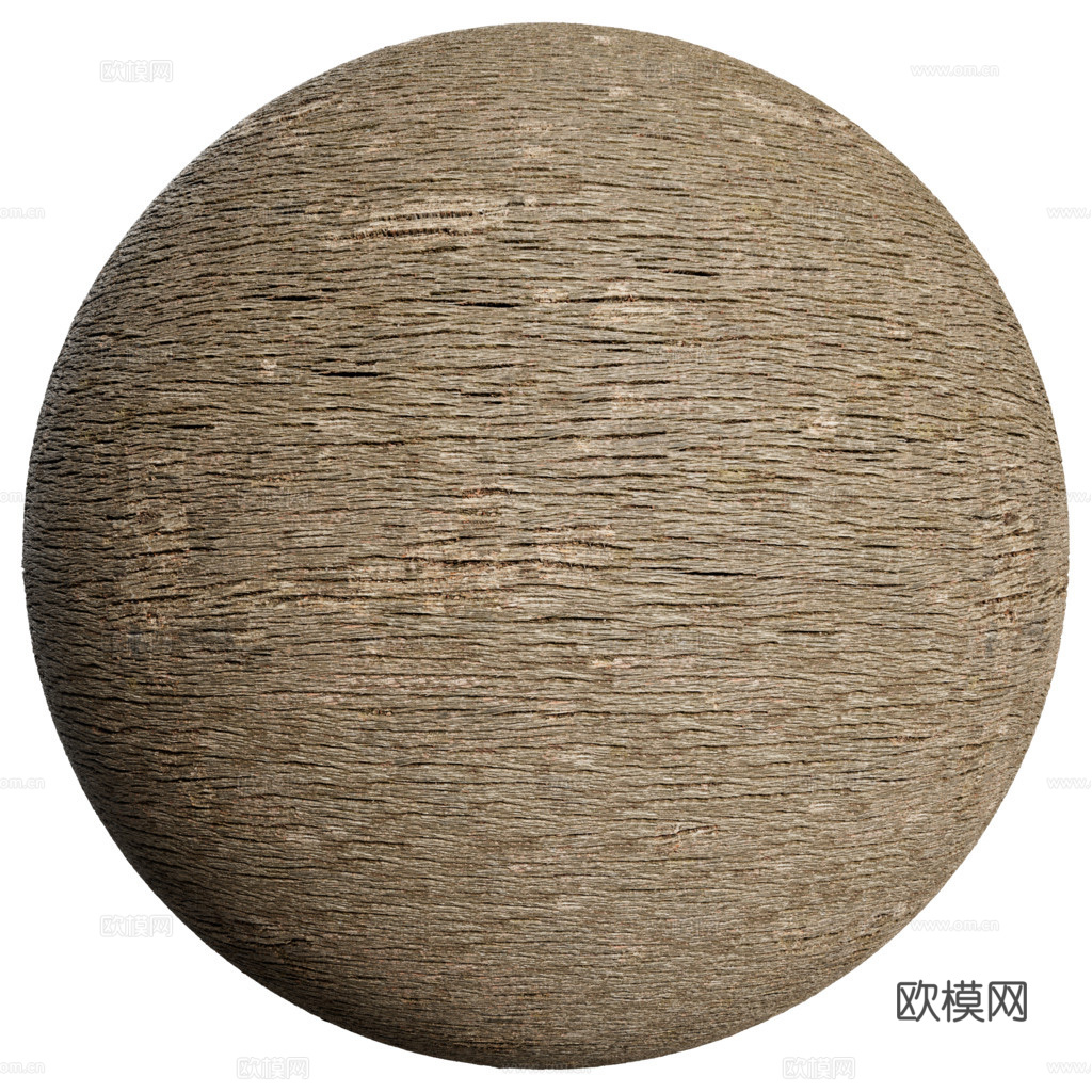 无缝老旧木纹 PBR材质贴图 1k