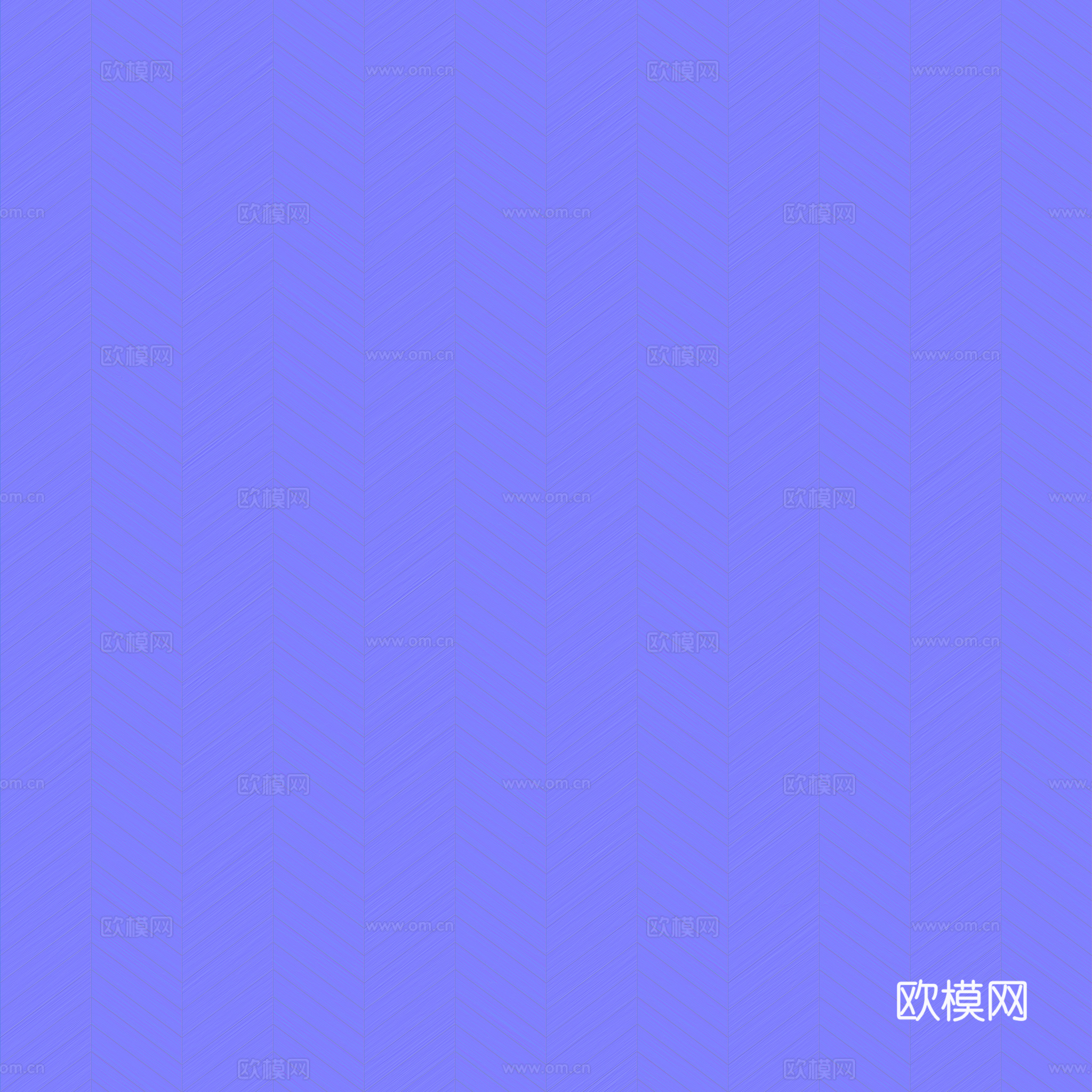 无缝木地板鱼骨铺 PBR材质贴图 2k