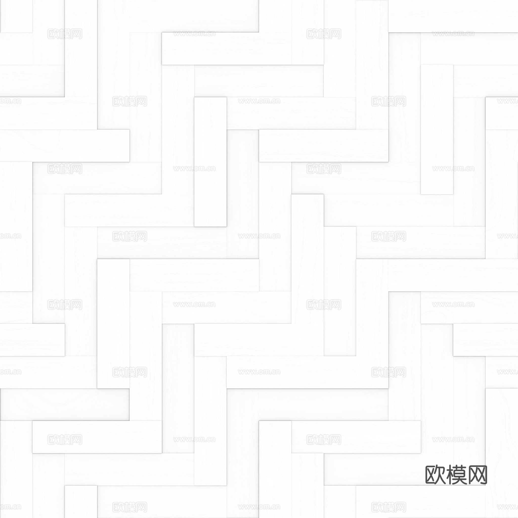 无缝木地板人字铺 PBR材质贴图 2k