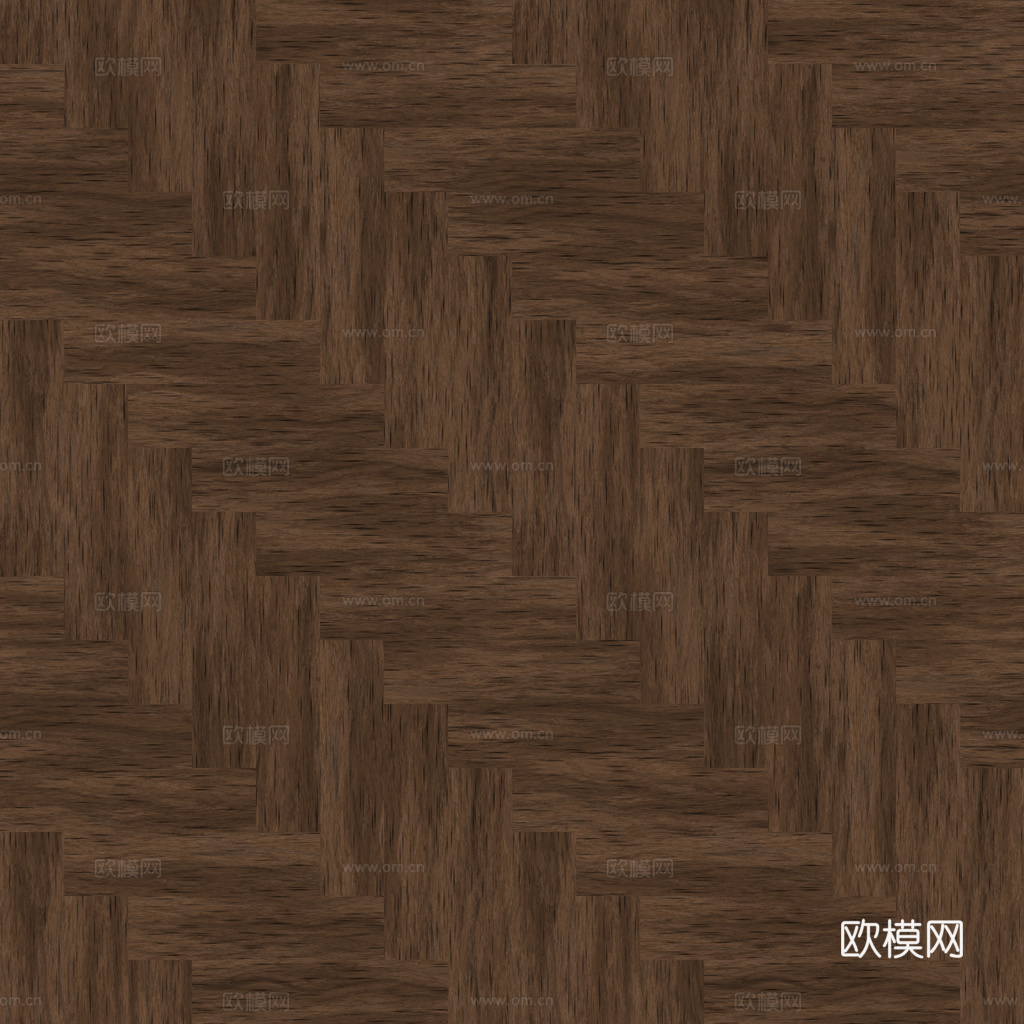 无缝木地板人字铺 PBR材质贴图 1k