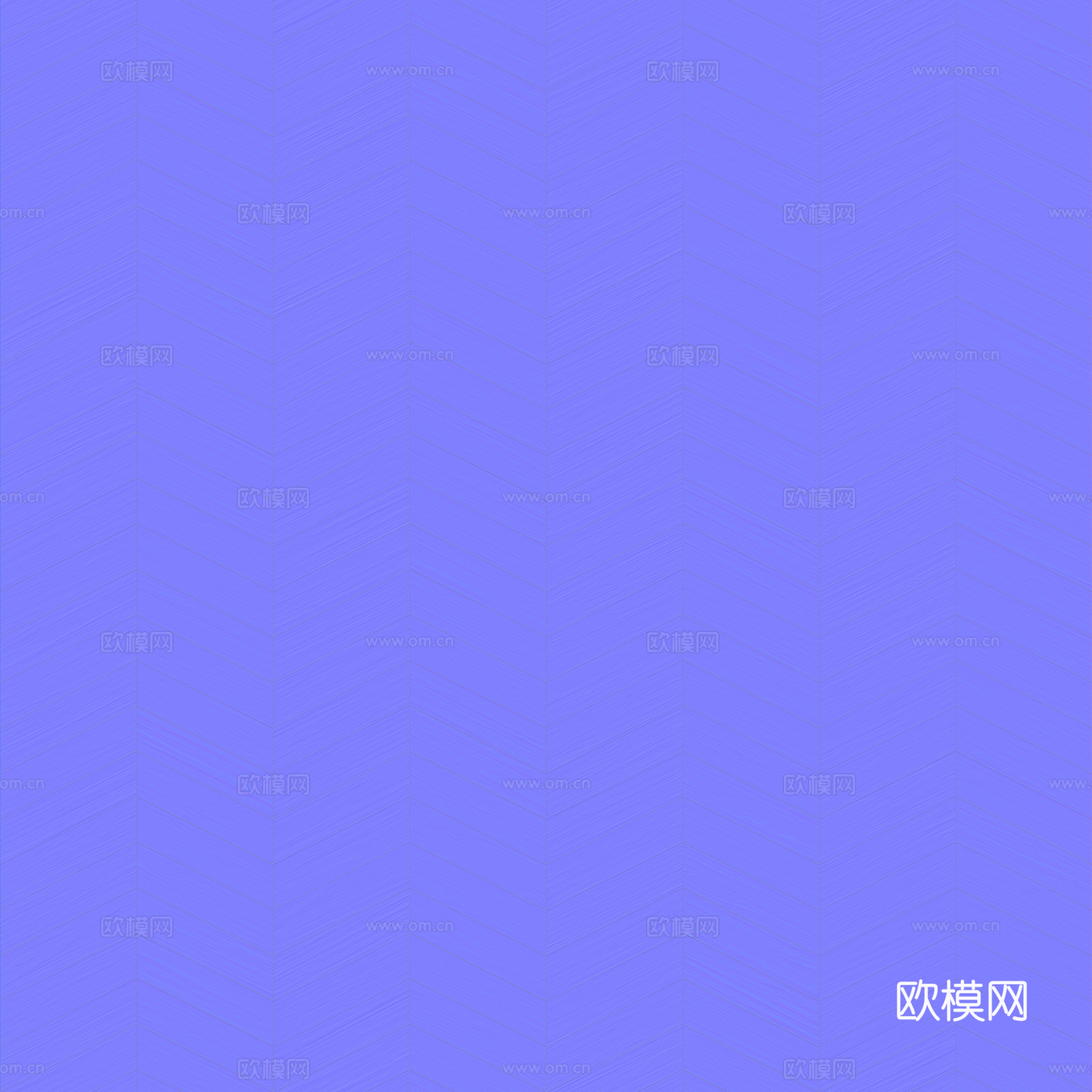 无缝木地板鱼骨铺 PBR材质贴图 2k