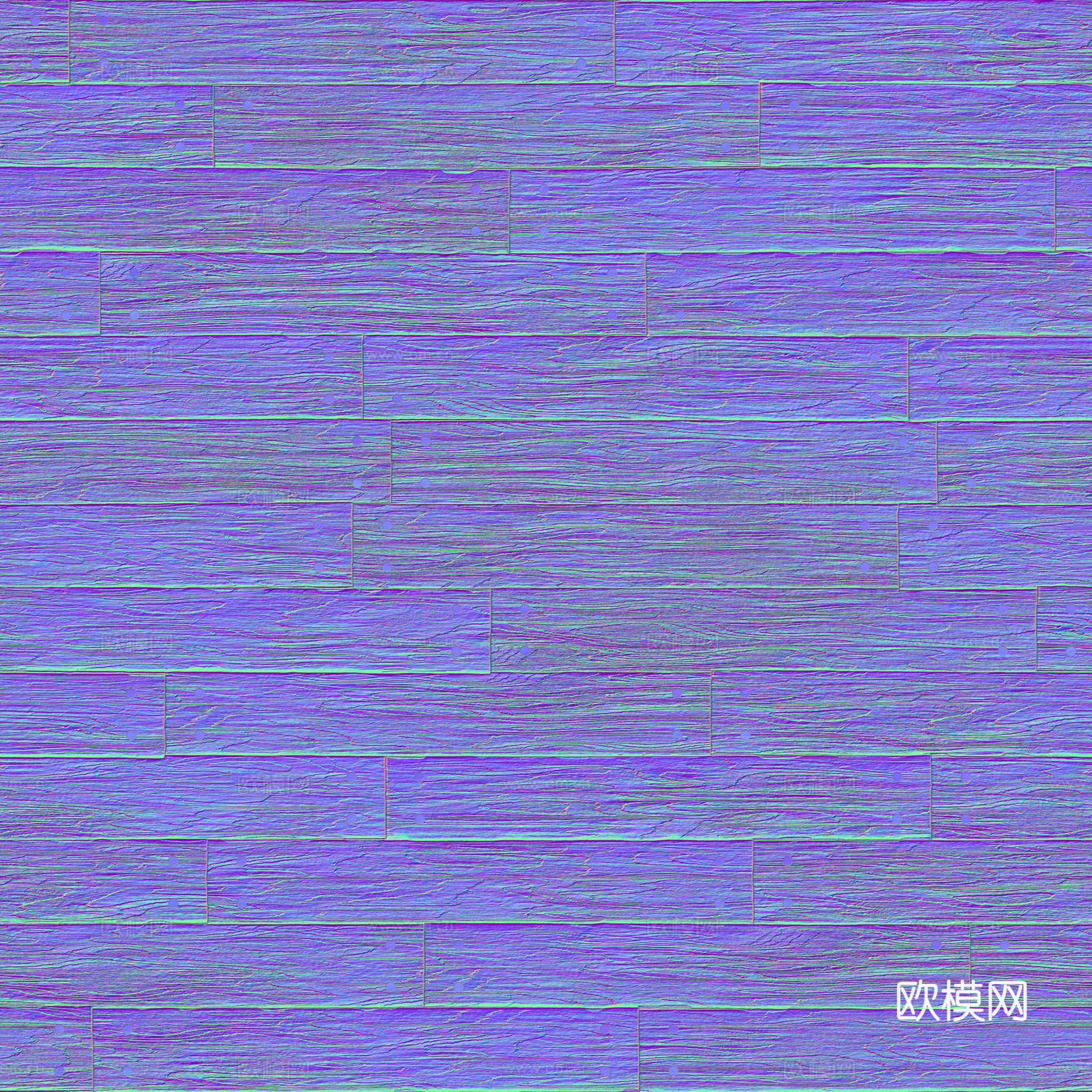 无缝木板木地板木墙板防腐木板木甲板 PBR材质贴图 2k