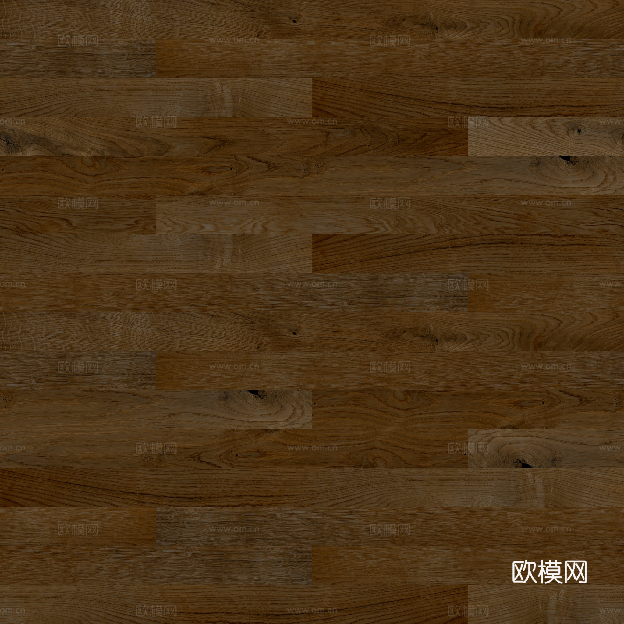 无缝木地板工字铺 PBR材质贴图 2k