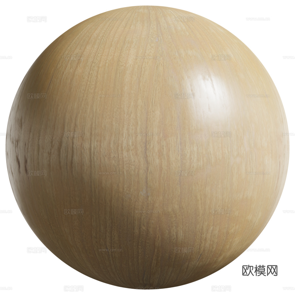 无缝木纹 PBR材质贴图 1k