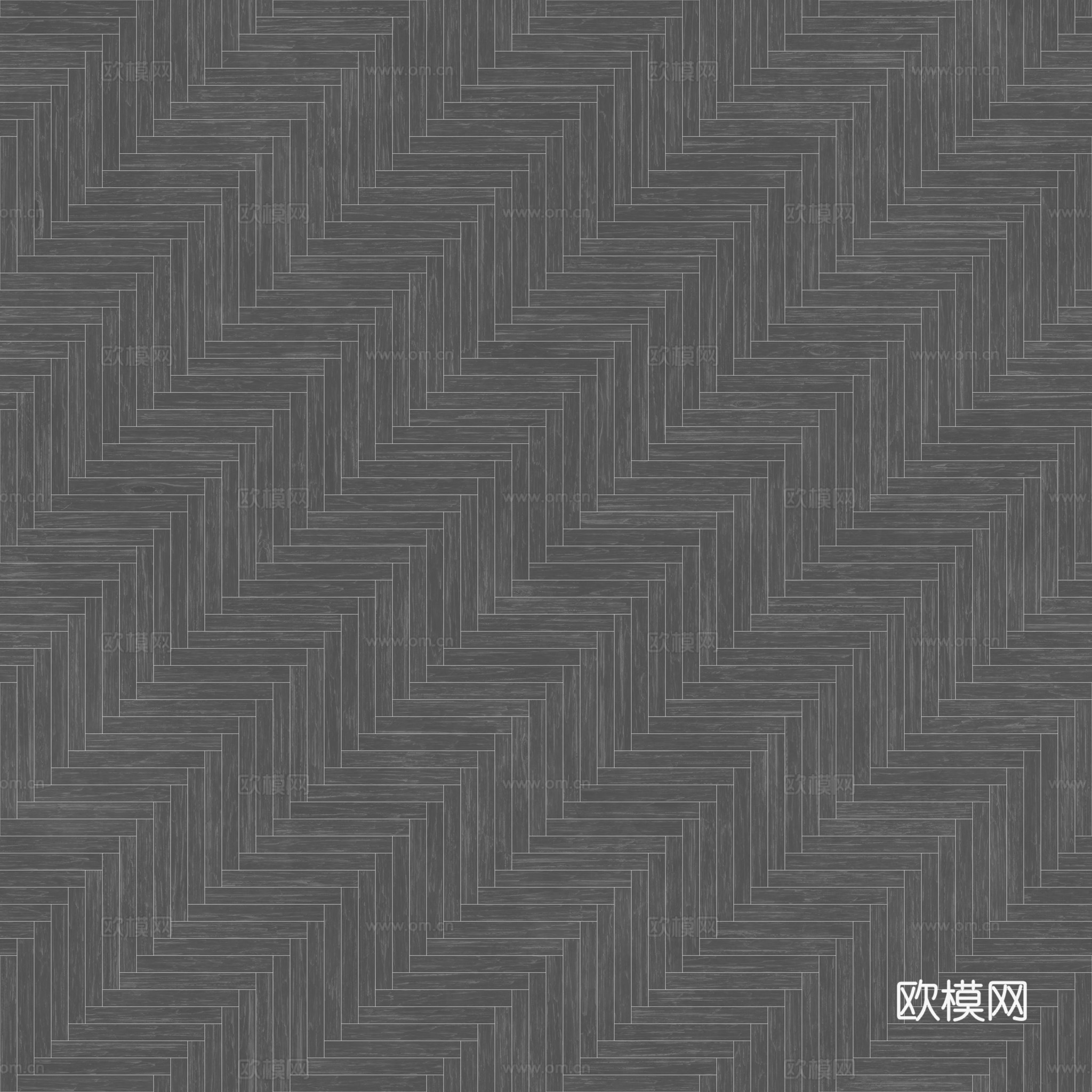 无缝木地板人字铺 PBR材质贴图 2k