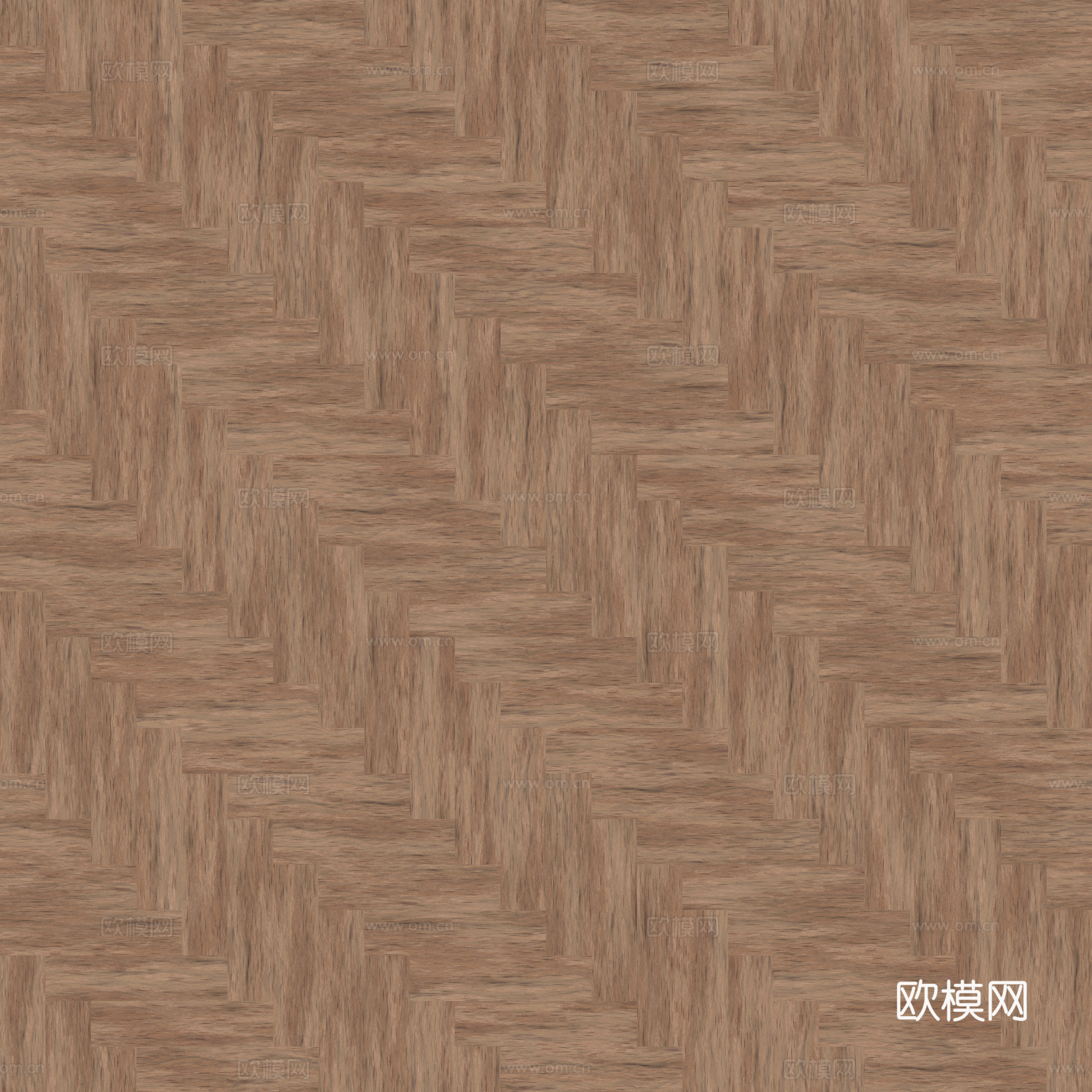无缝木地板人字铺 PBR材质贴图 2k